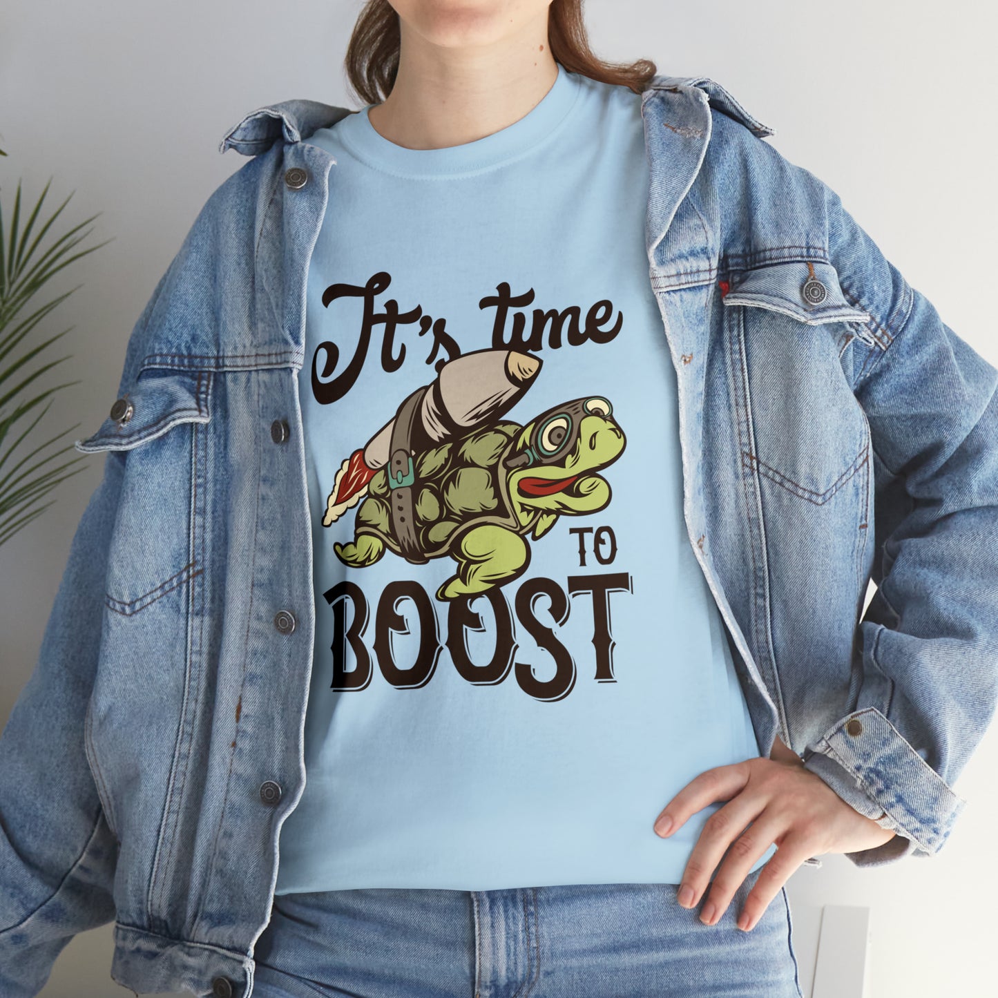 It's Time to Boost Cotton Tee