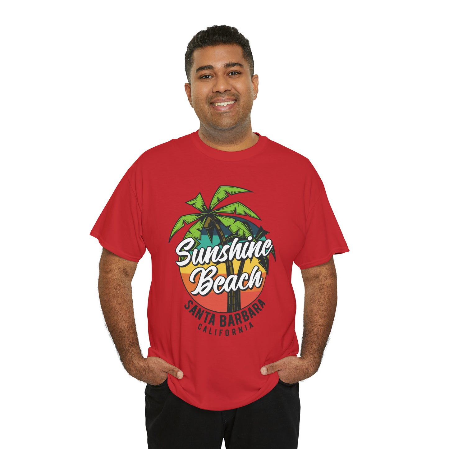 Sunshine Beach Santa Barbara Cotton Tee