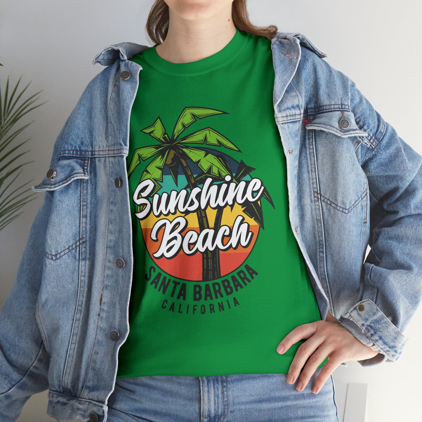 Sunshine Beach Santa Barbara Cotton Tee