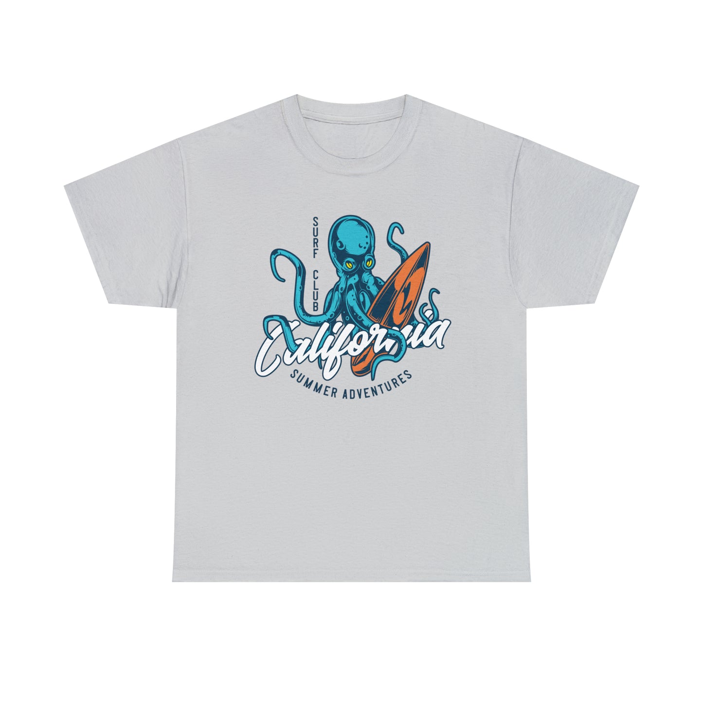 Surf Club California Octopus Cotton Tee