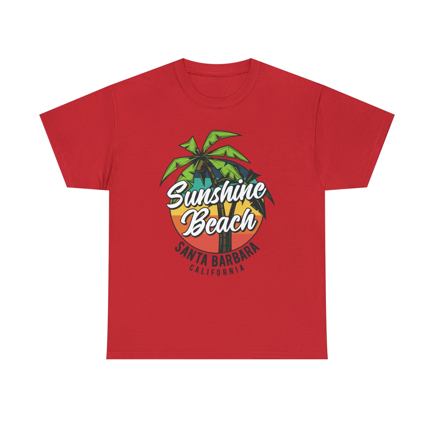 Sunshine Beach Santa Barbara Cotton Tee
