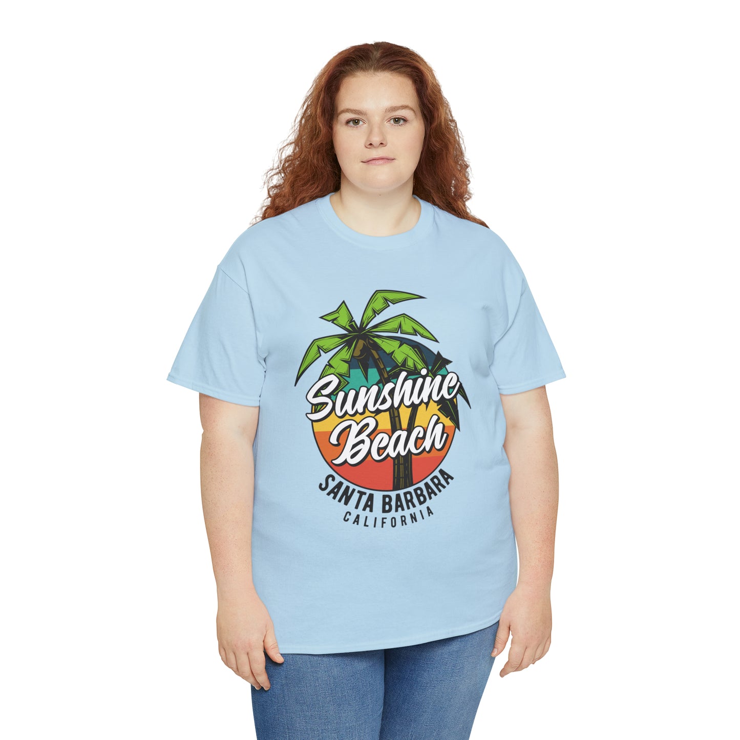 Sunshine Beach Santa Barbara Cotton Tee