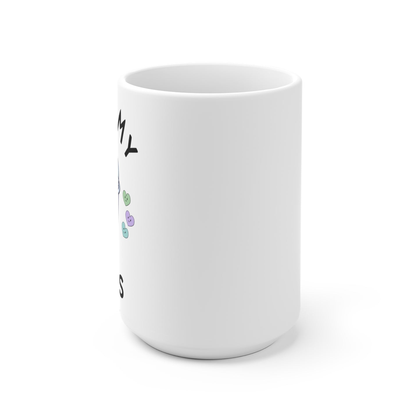 Suck My Balls Boba Tea White Ceramic Mug