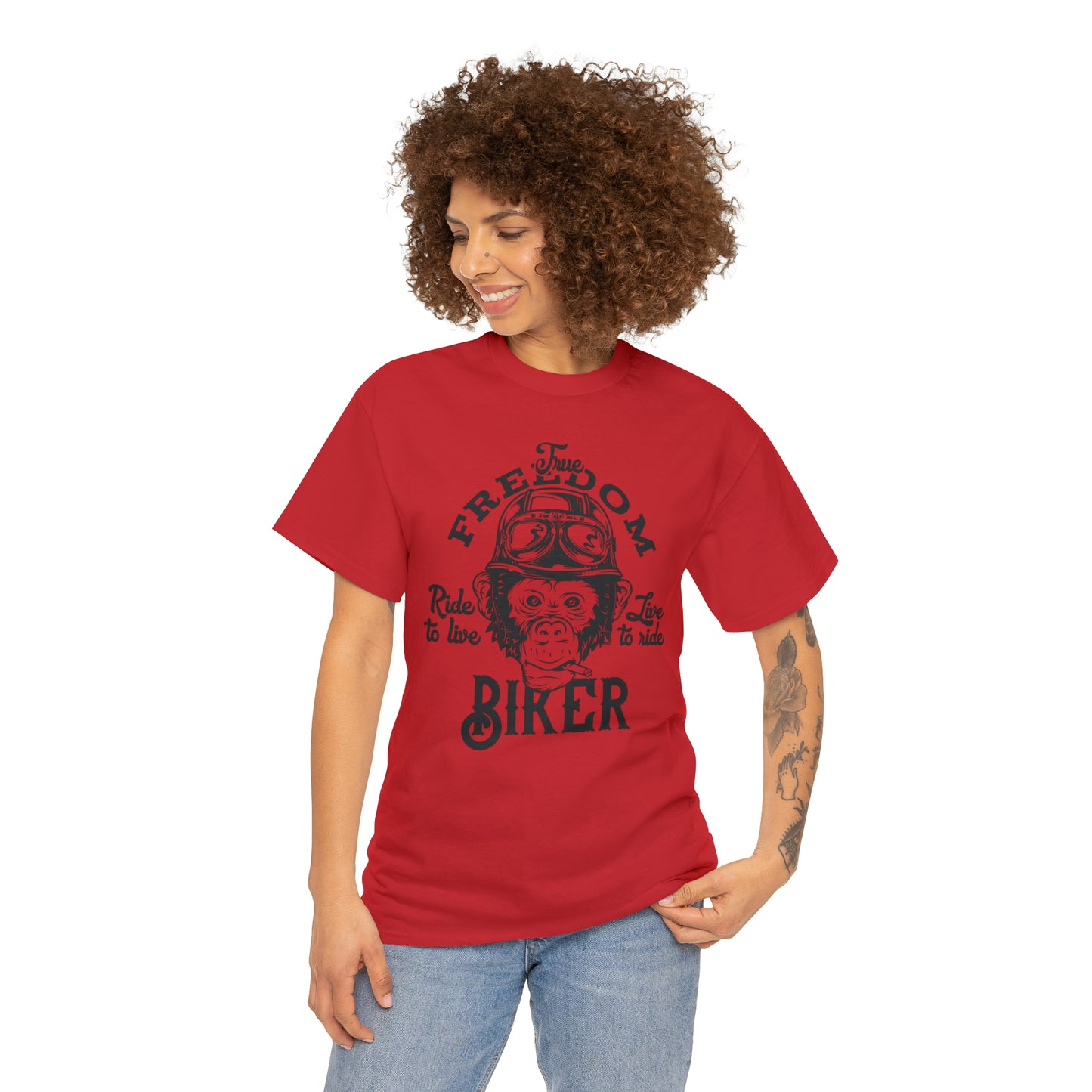 The Freedom Biker Cotton Tee