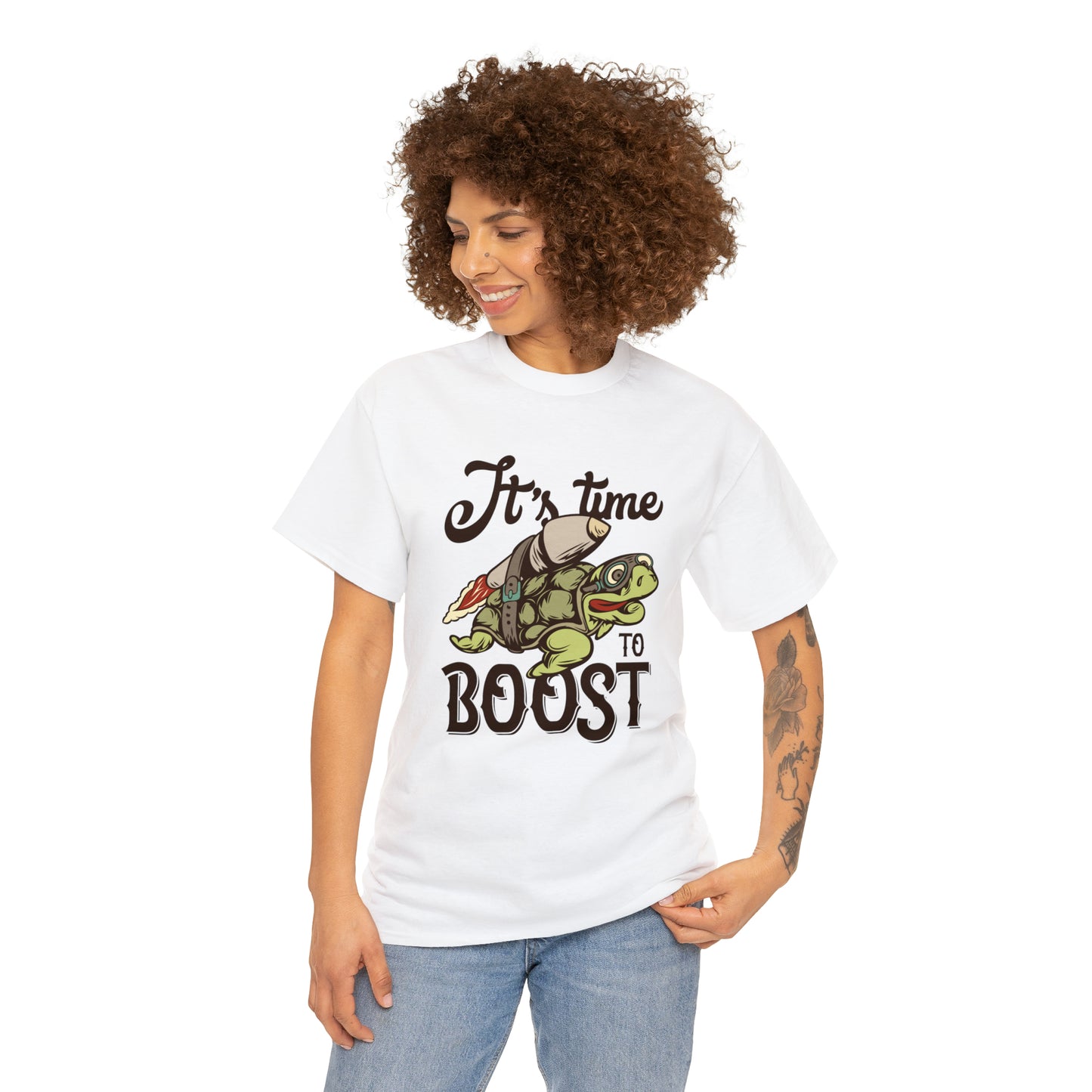 It's Time to Boost Cotton Tee