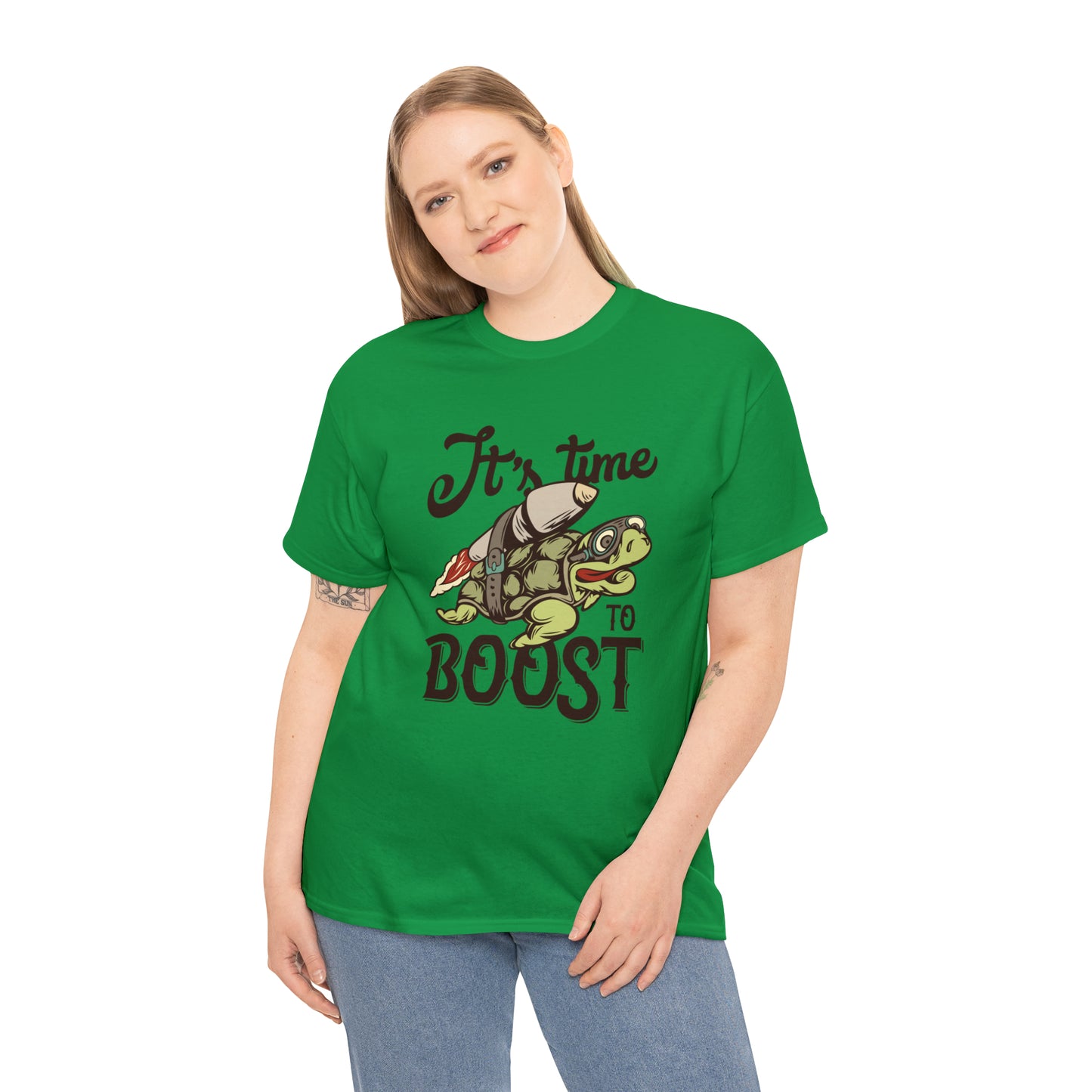 It's Time to Boost Cotton Tee