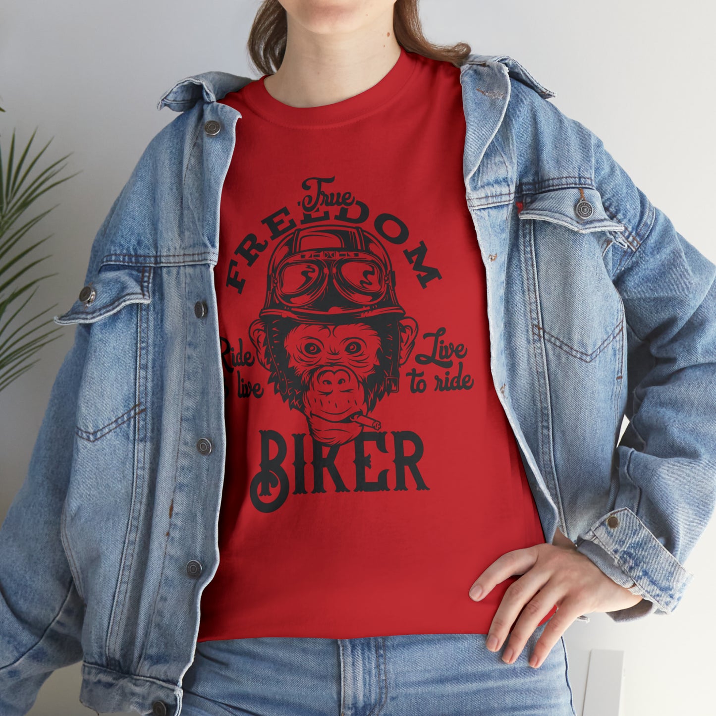 The Freedom Biker Cotton Tee
