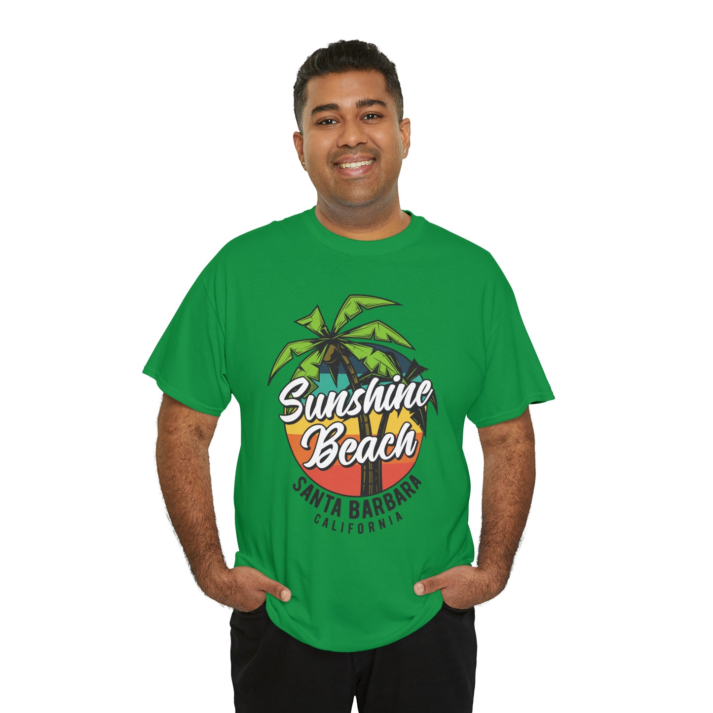 Sunshine Beach Santa Barbara Cotton Tee