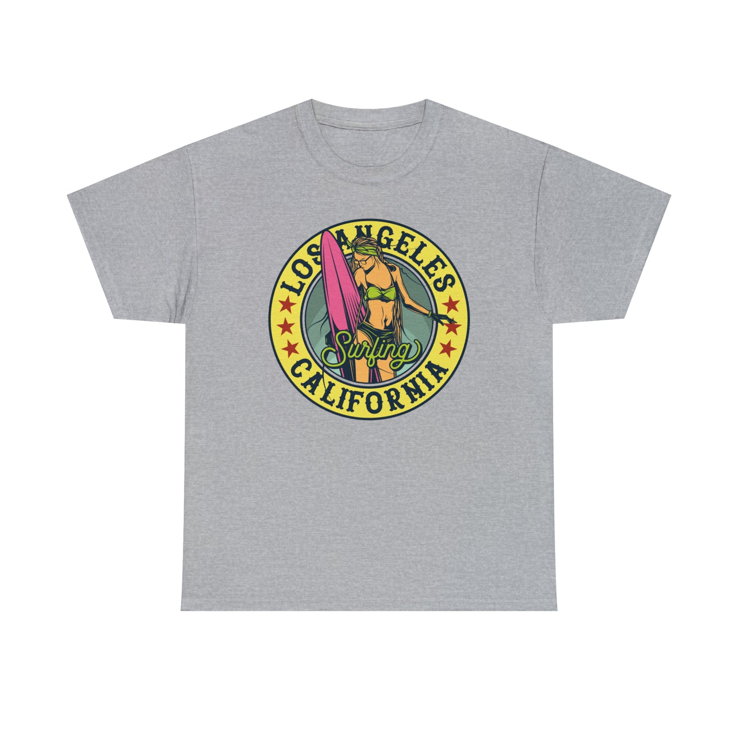 Los Angeles Surfer Cotton Tee