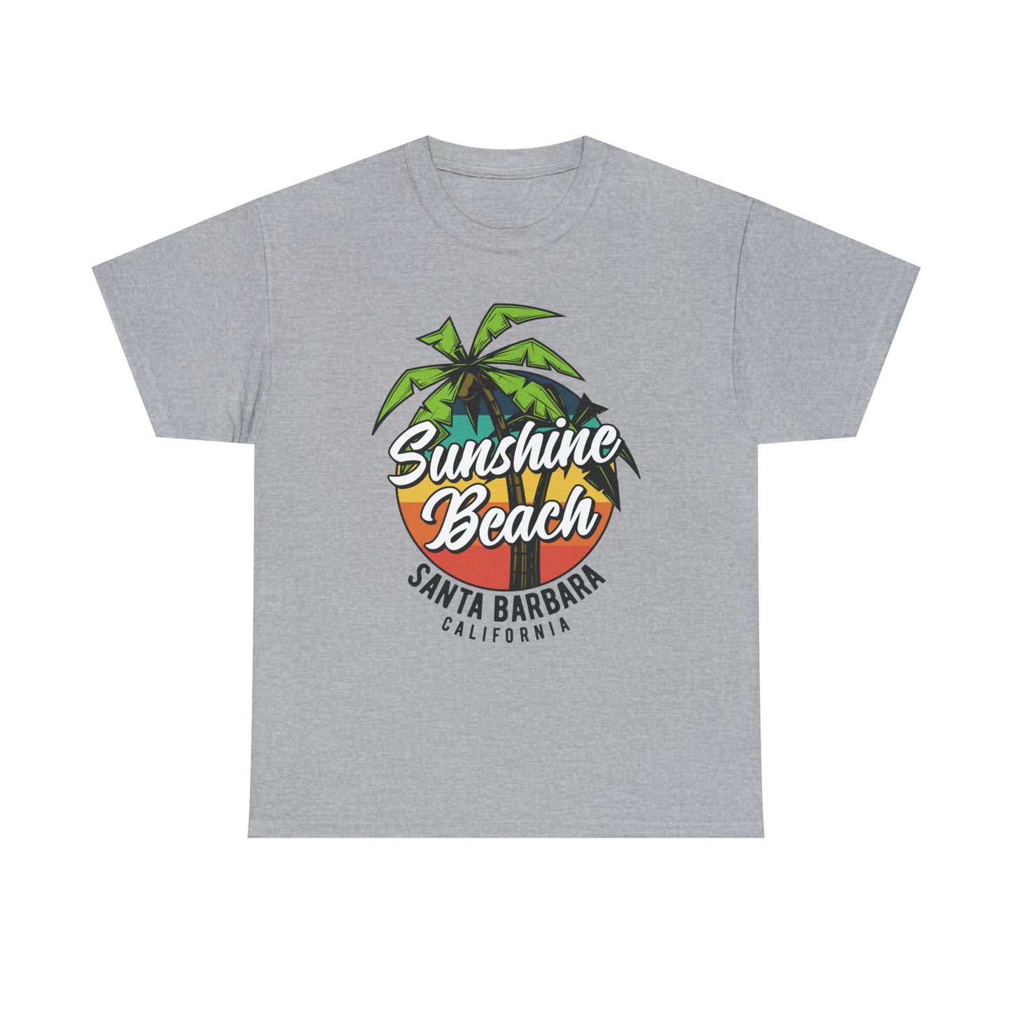 Sunshine Beach Santa Barbara Cotton Tee