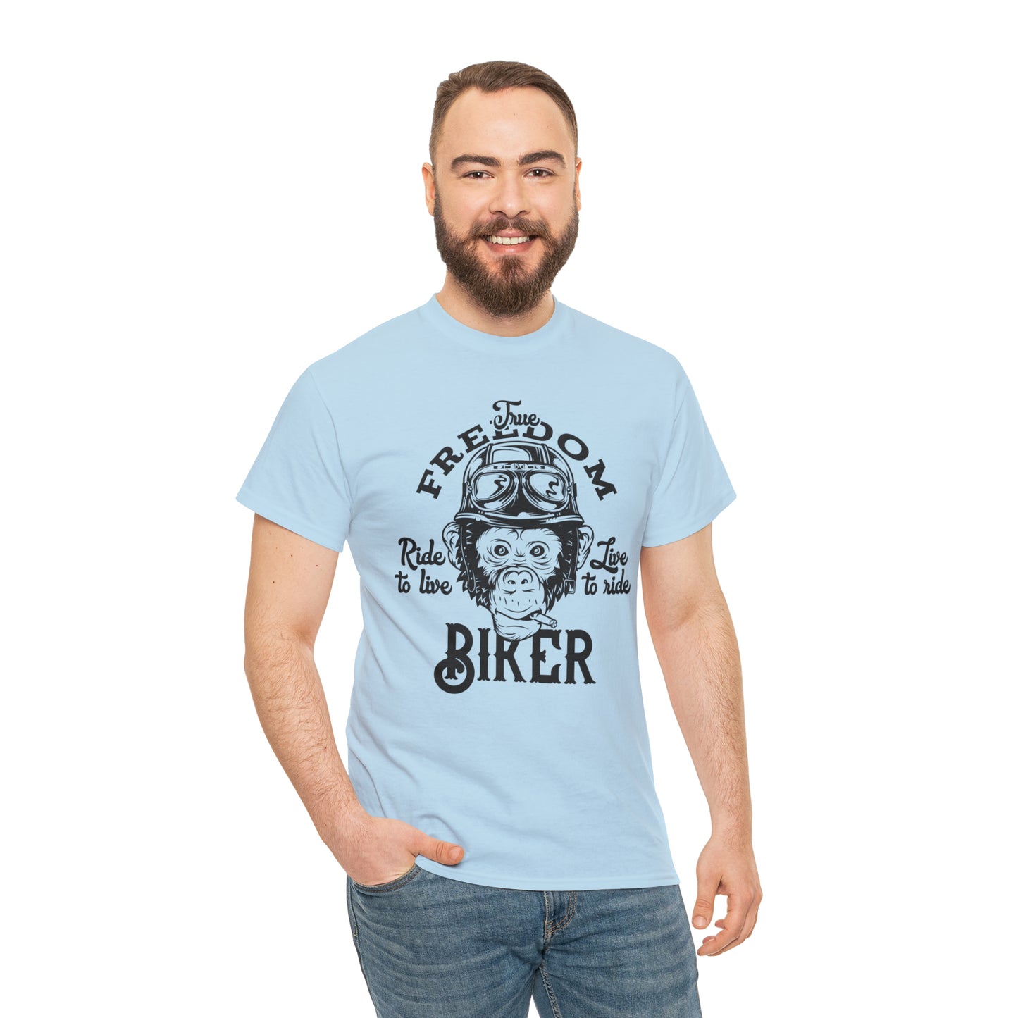 The Freedom Biker Cotton Tee
