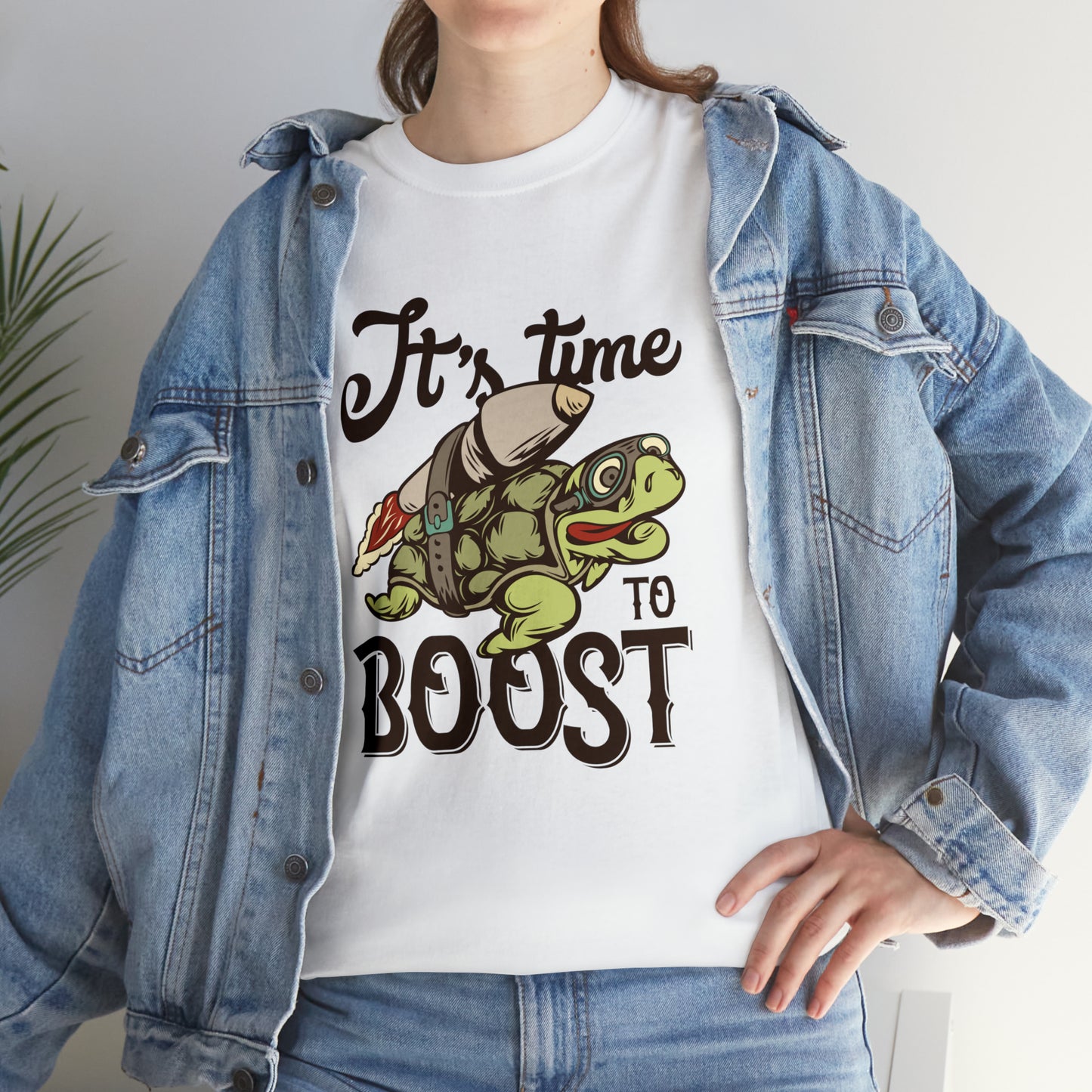 It's Time to Boost Cotton Tee