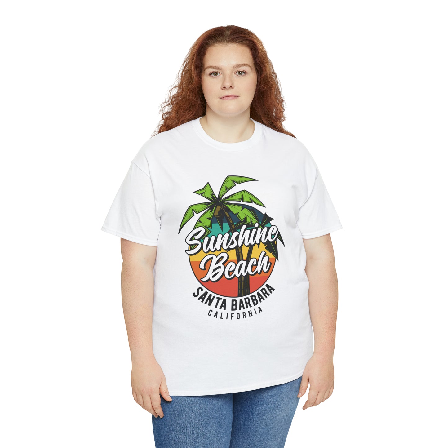 Sunshine Beach Santa Barbara Cotton Tee