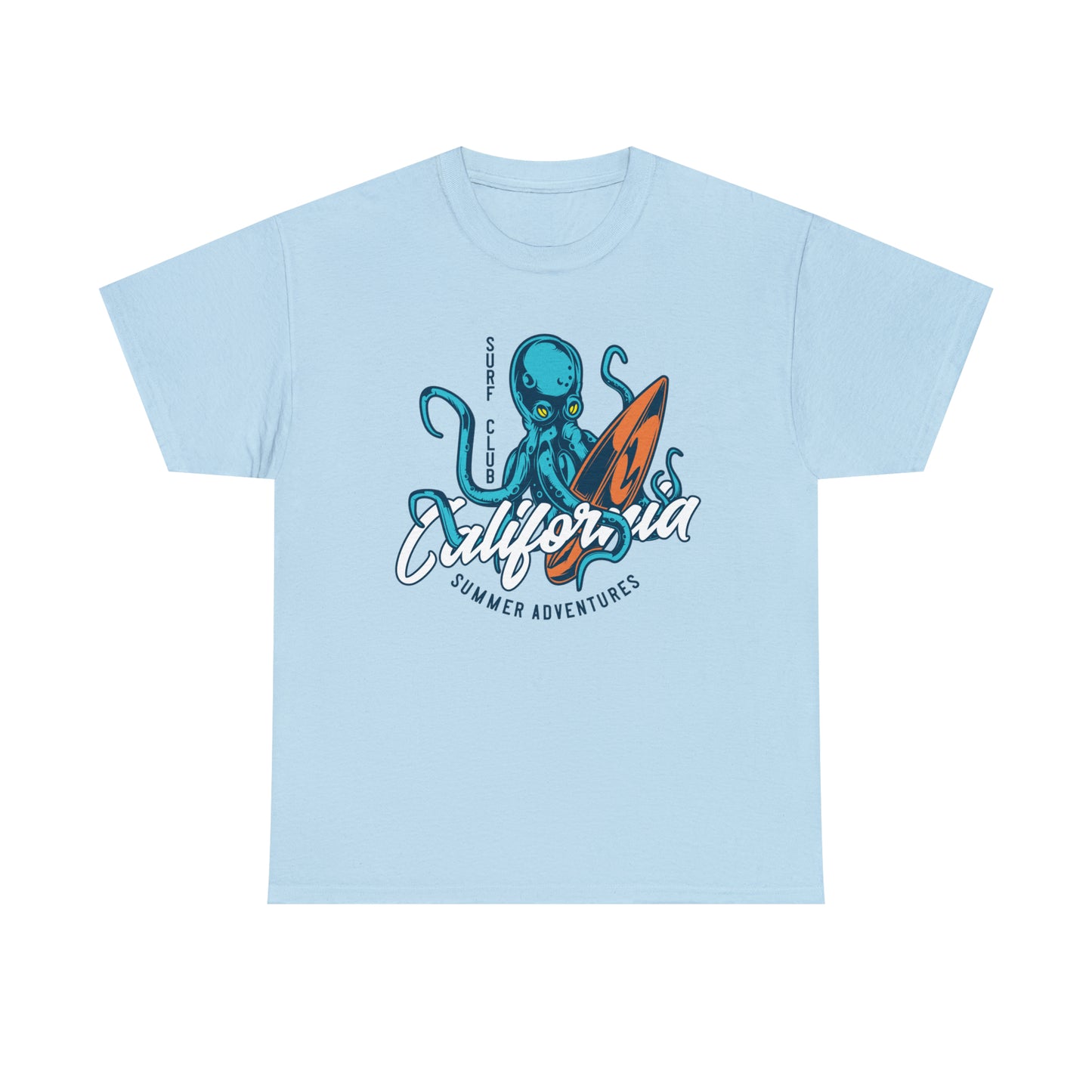 Surf Club California Octopus Cotton Tee