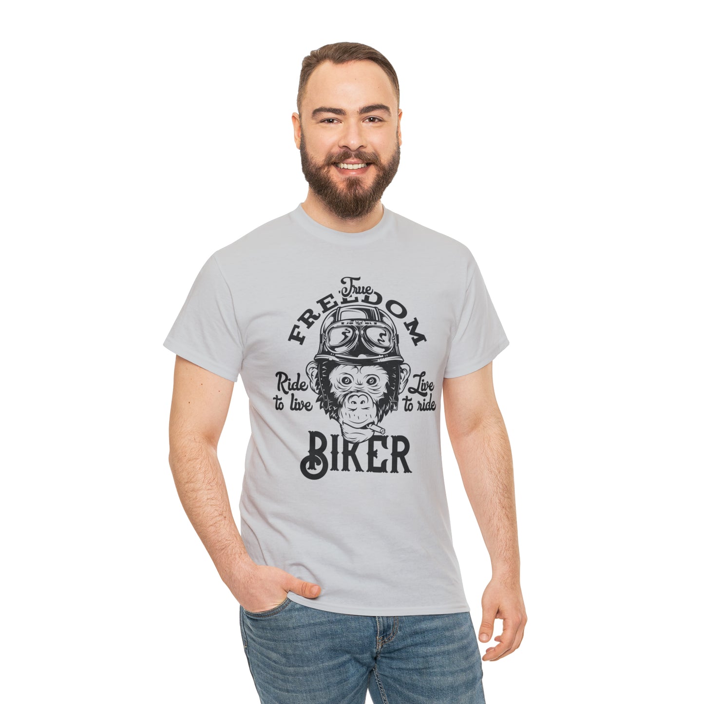 The Freedom Biker Cotton Tee