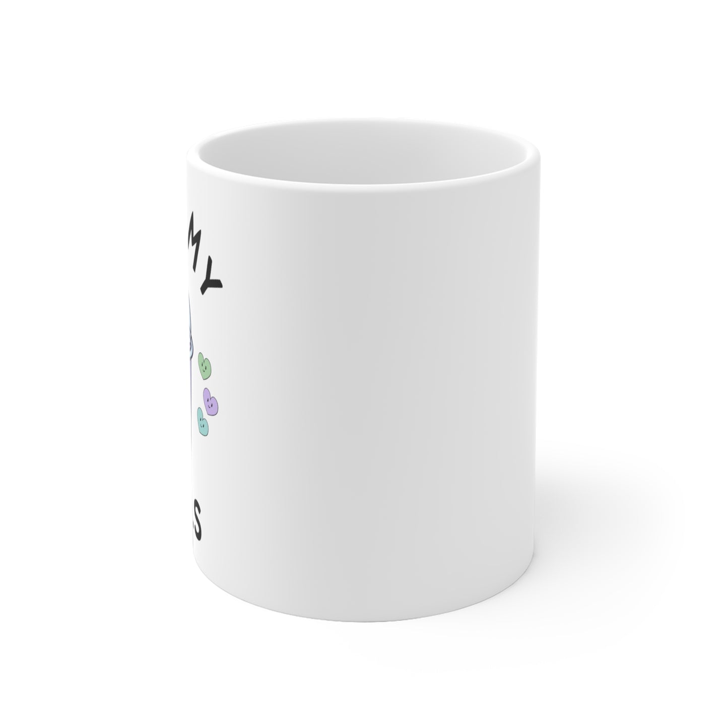Suck My Balls Boba Tea White Ceramic Mug