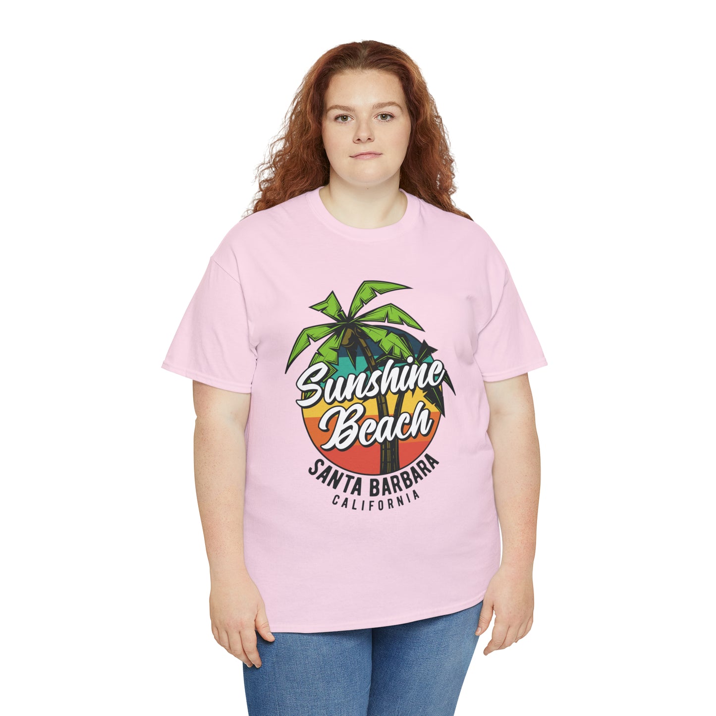 Sunshine Beach Santa Barbara Cotton Tee