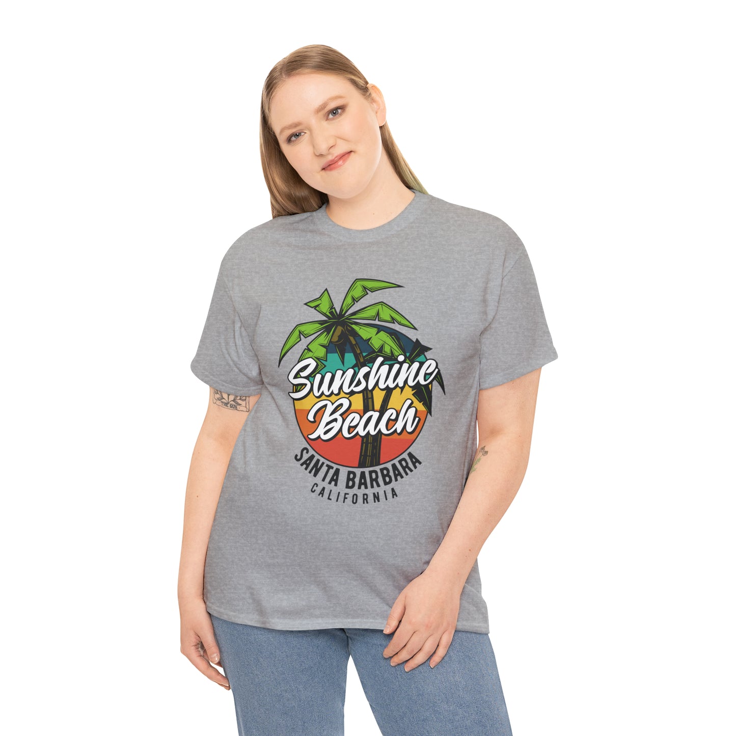Sunshine Beach Santa Barbara Cotton Tee