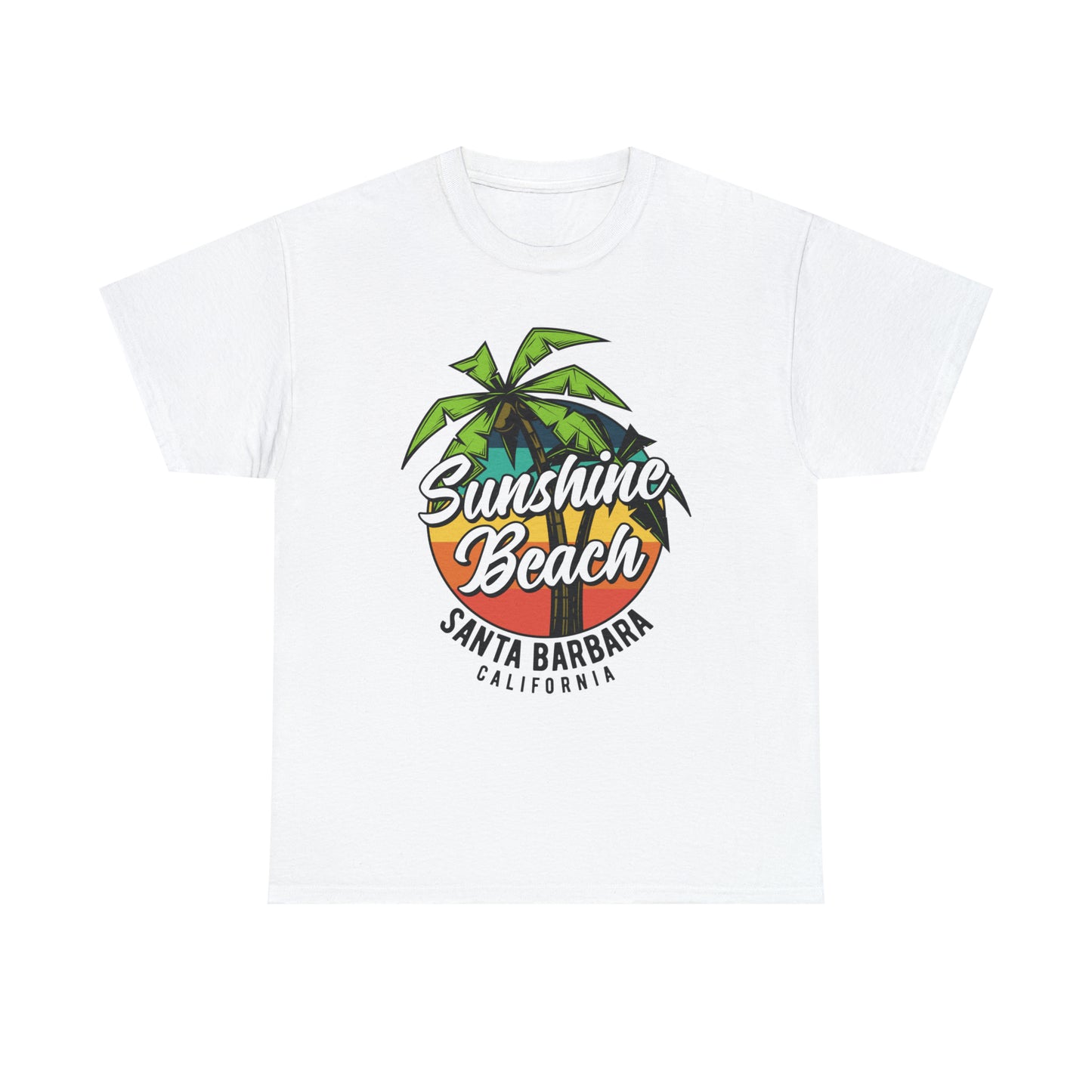 Sunshine Beach Santa Barbara Cotton Tee