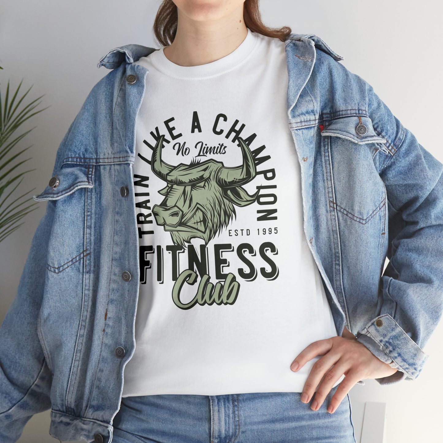 Bull Fitness Club Cotton Tee