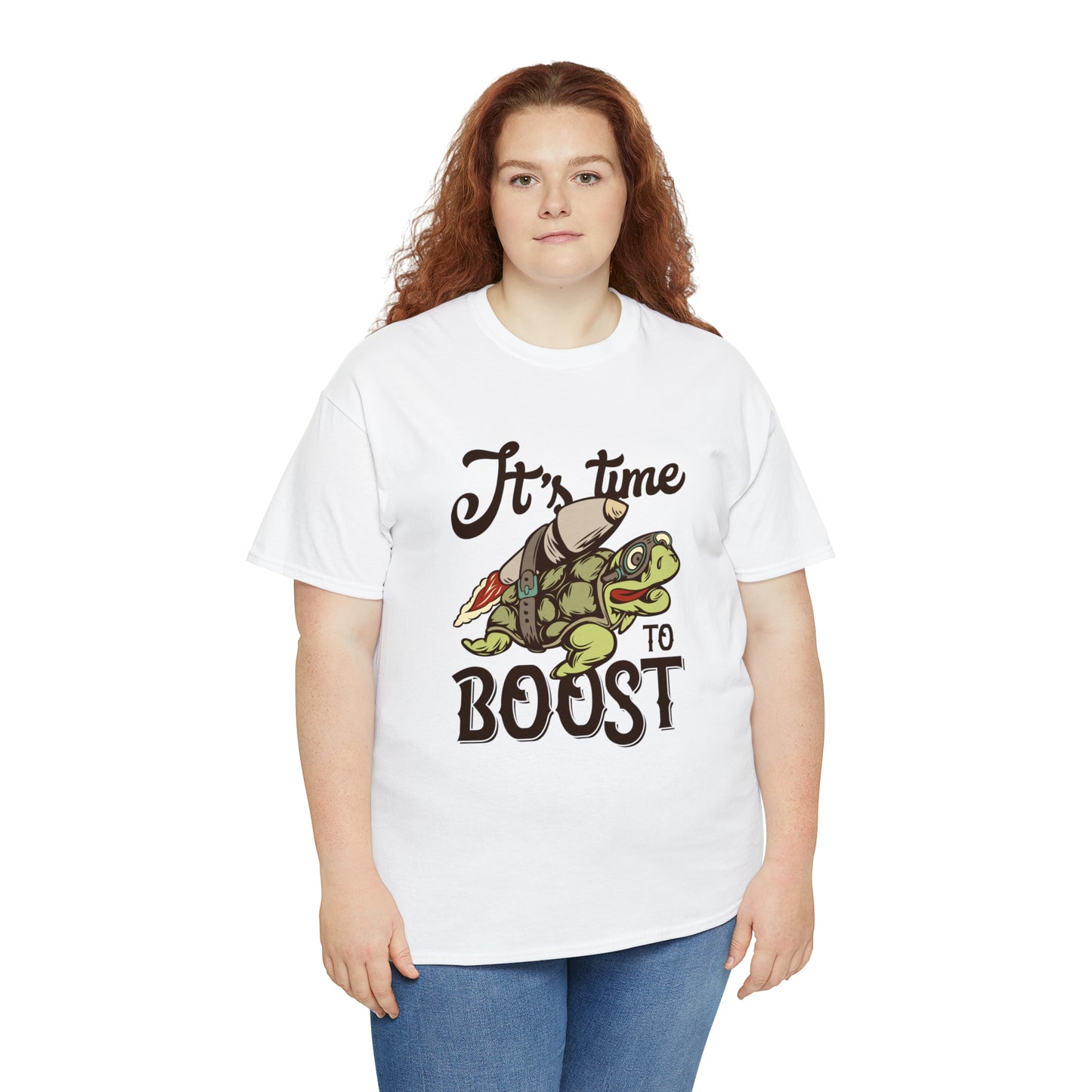 It's Time to Boost Cotton Tee