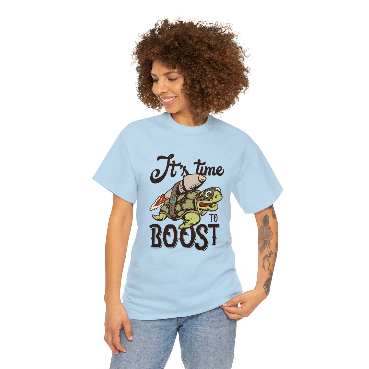 It's Time to Boost Cotton Tee
