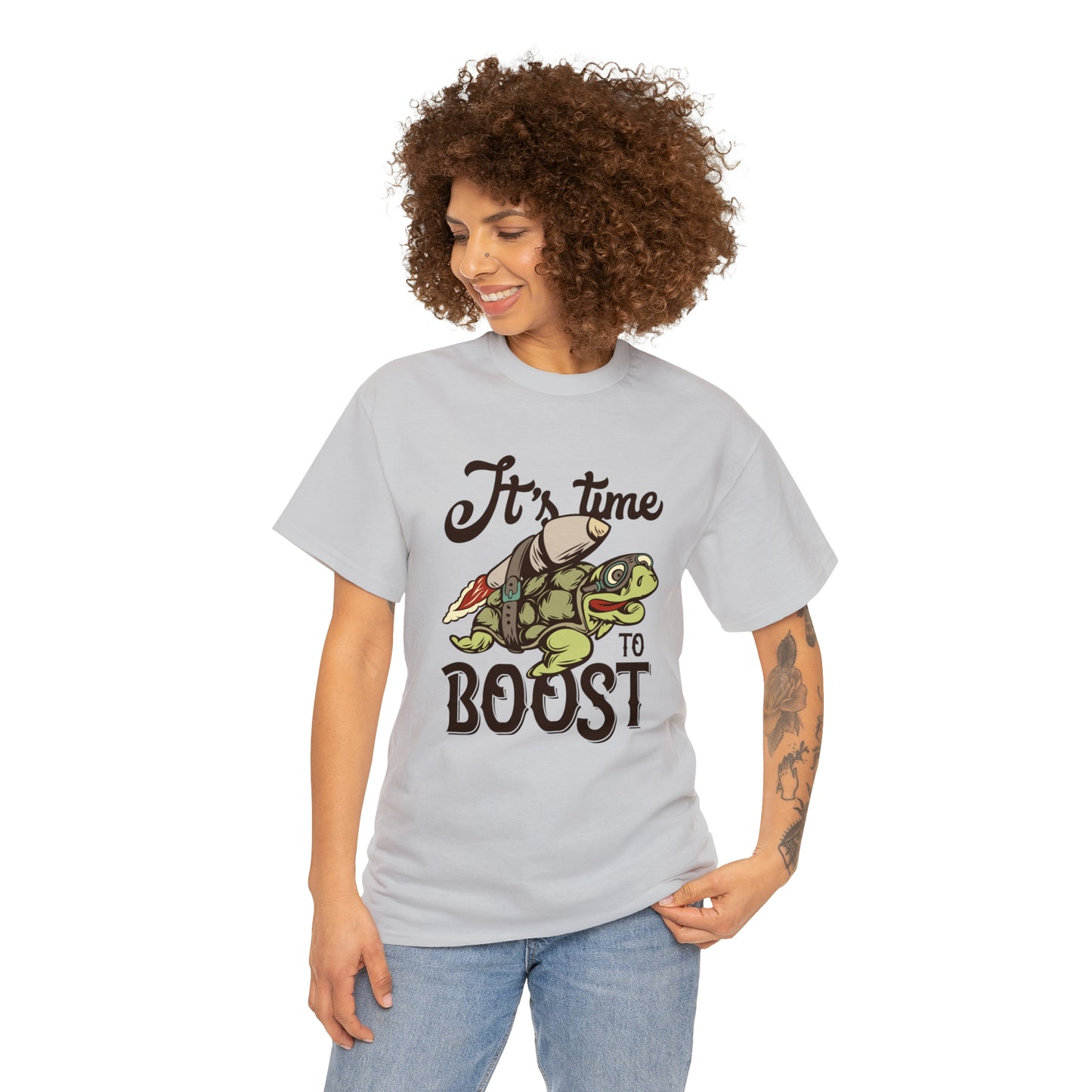 It's Time to Boost Cotton Tee