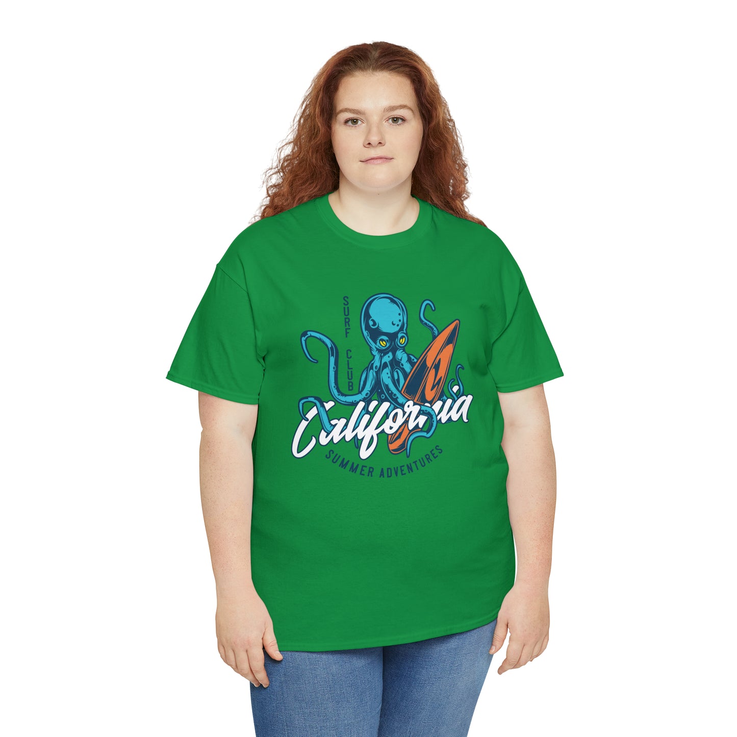 Surf Club California Octopus Cotton Tee