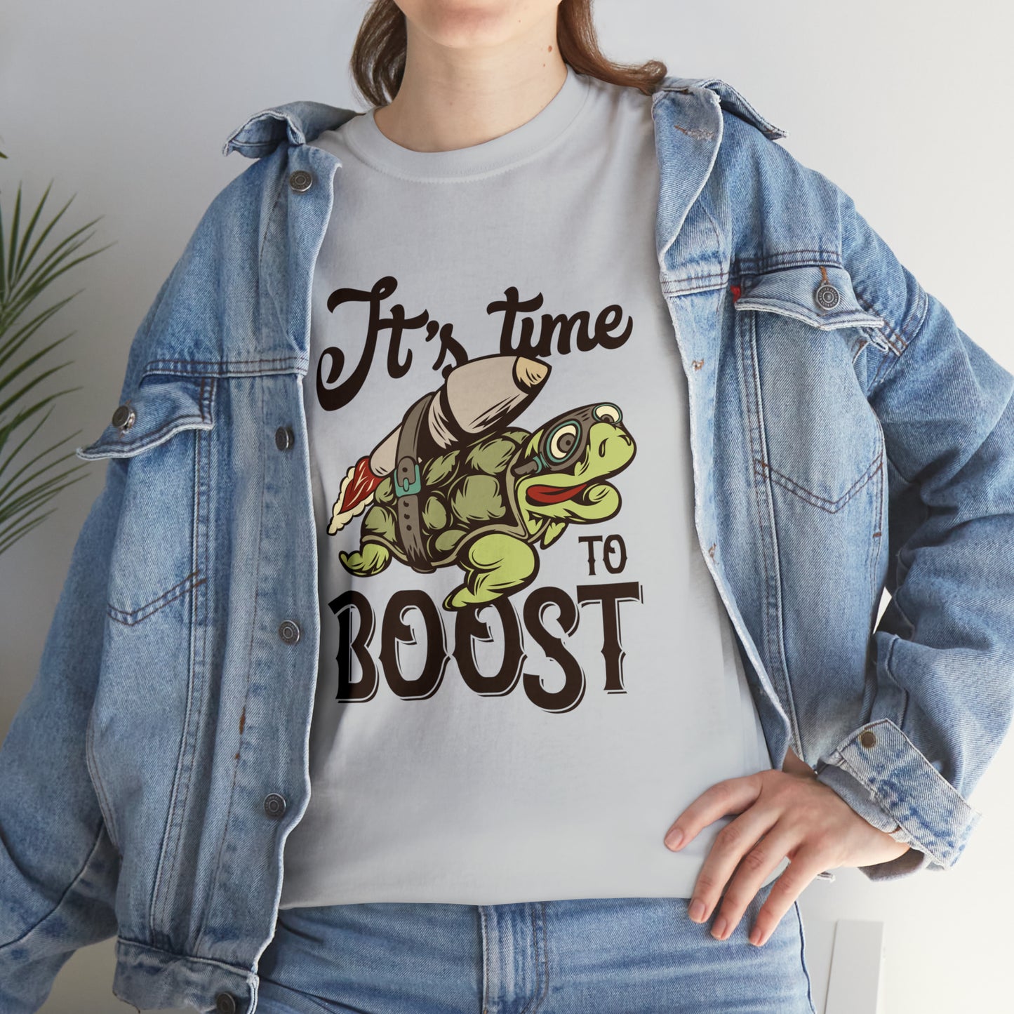 It's Time to Boost Cotton Tee