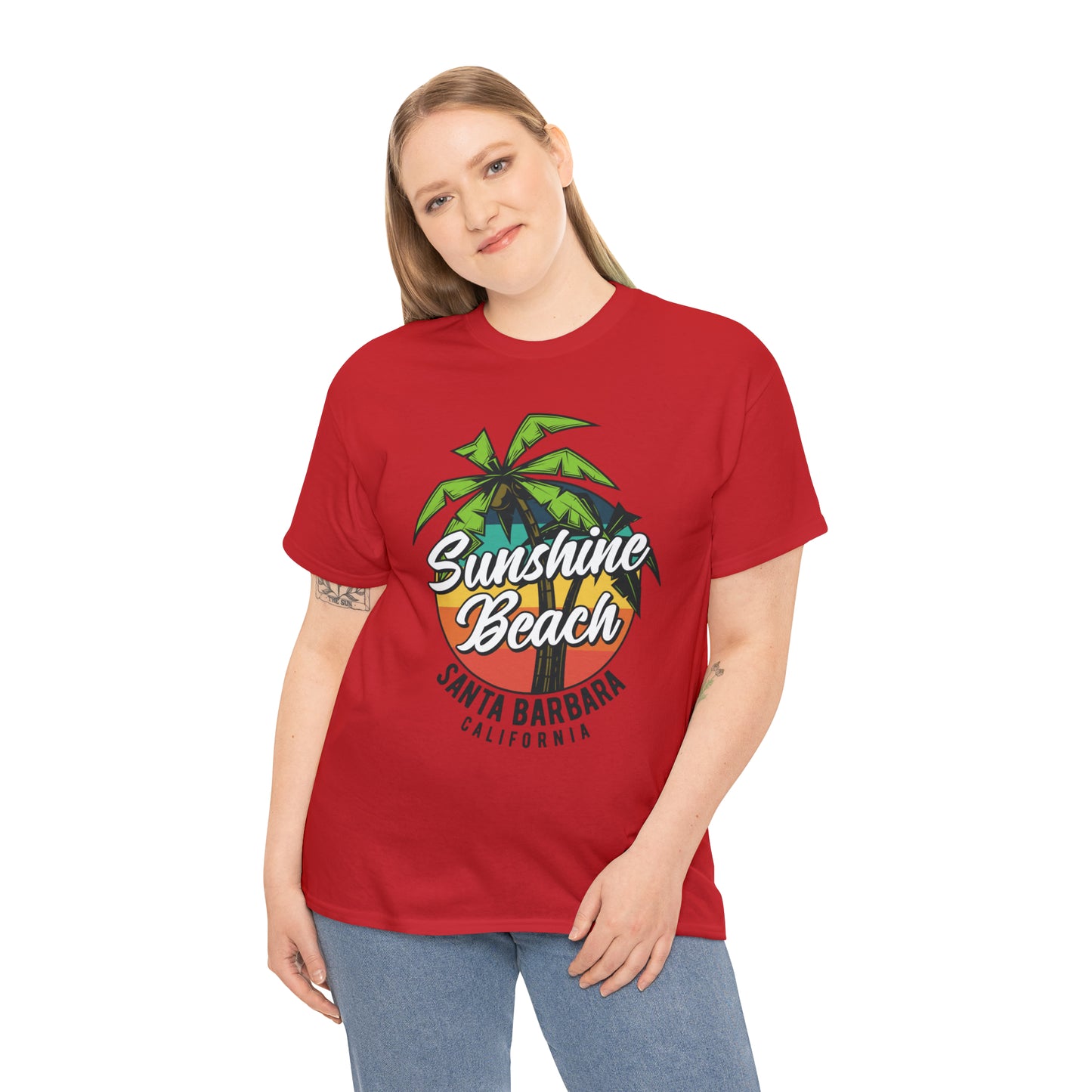 Sunshine Beach Santa Barbara Cotton Tee