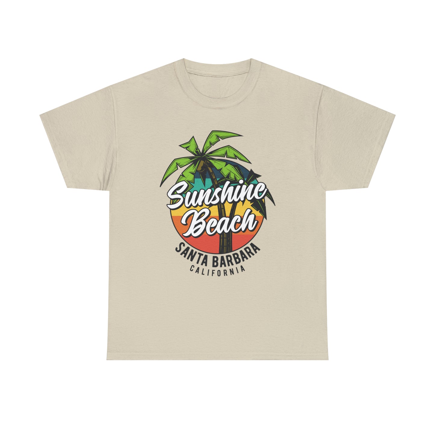 Sunshine Beach Santa Barbara Cotton Tee