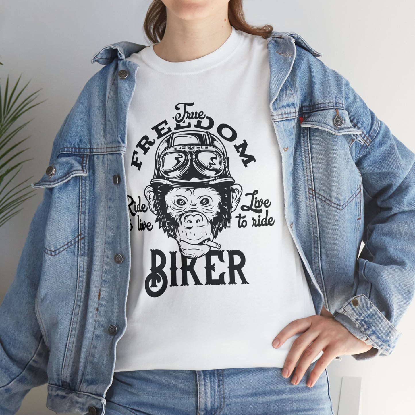 The Freedom Biker Cotton Tee