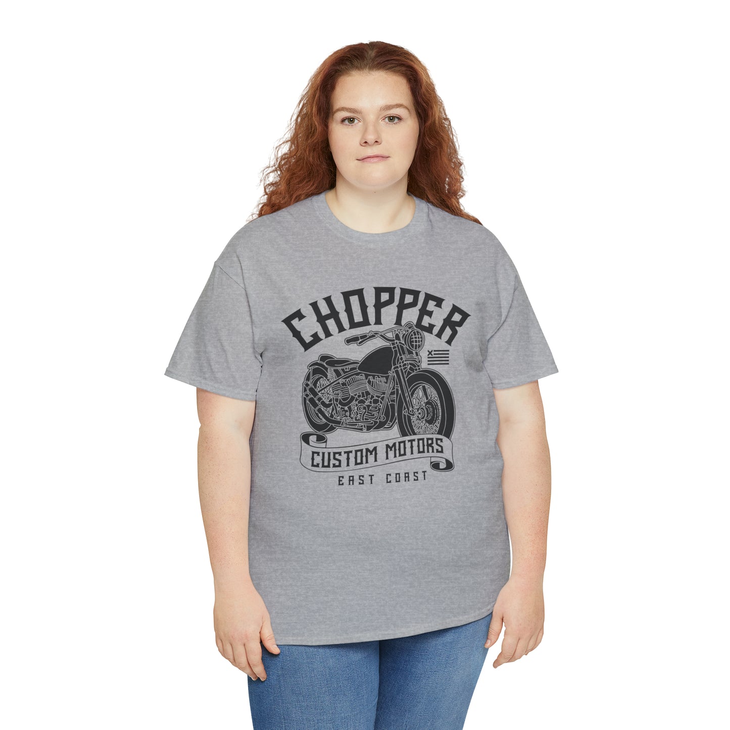 Chopper Custom Motors Motorcycle Cotton Tee