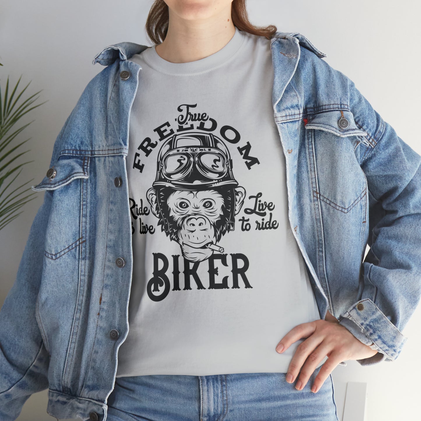 The Freedom Biker Cotton Tee
