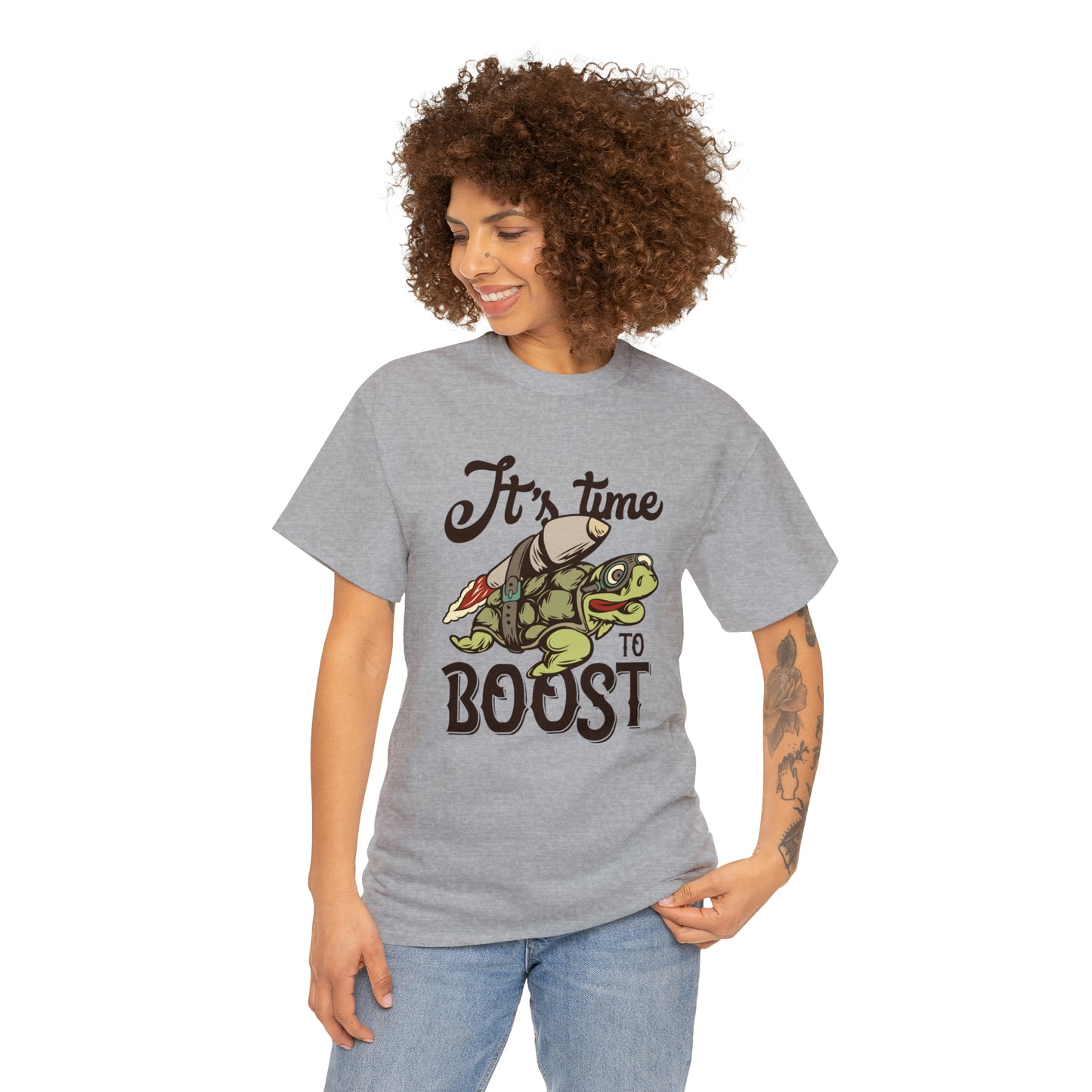It's Time to Boost Cotton Tee