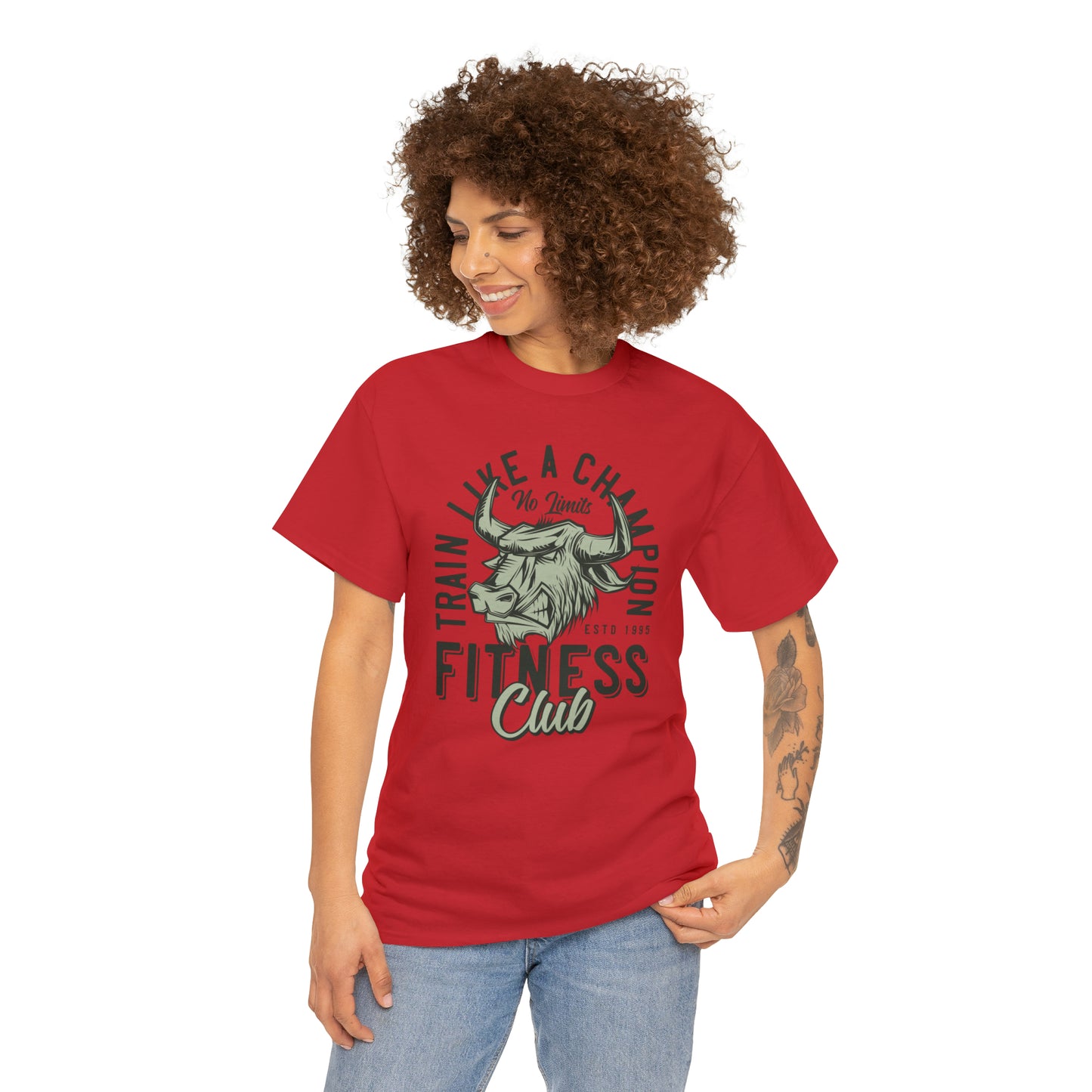 Bull Fitness Club Cotton Tee