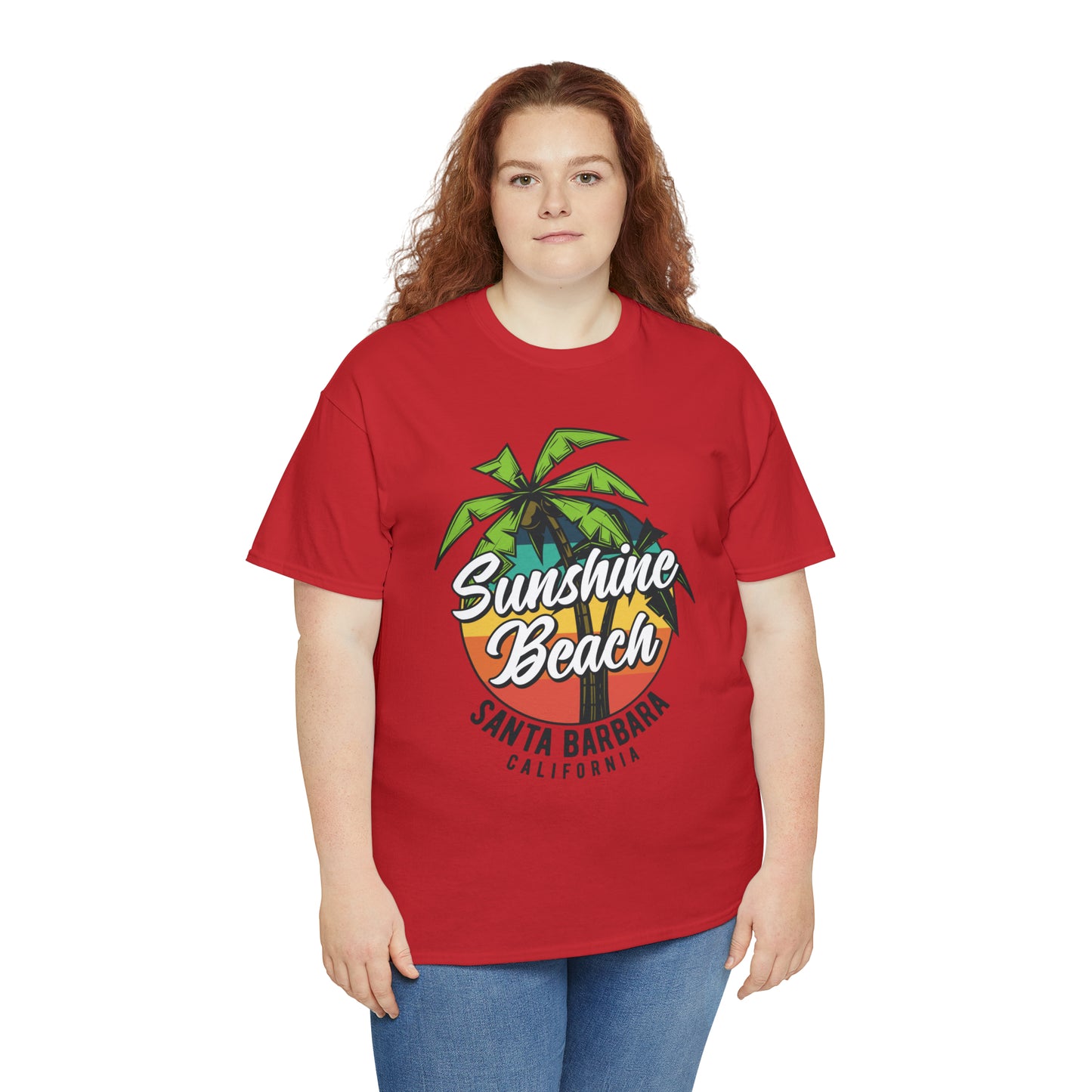 Sunshine Beach Santa Barbara Cotton Tee
