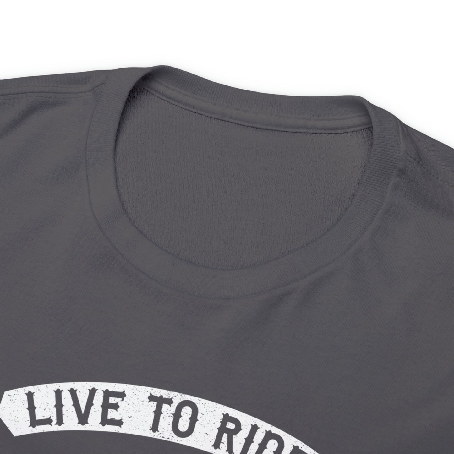 Live to Ride Ride to Live American Biker Cotton Tee