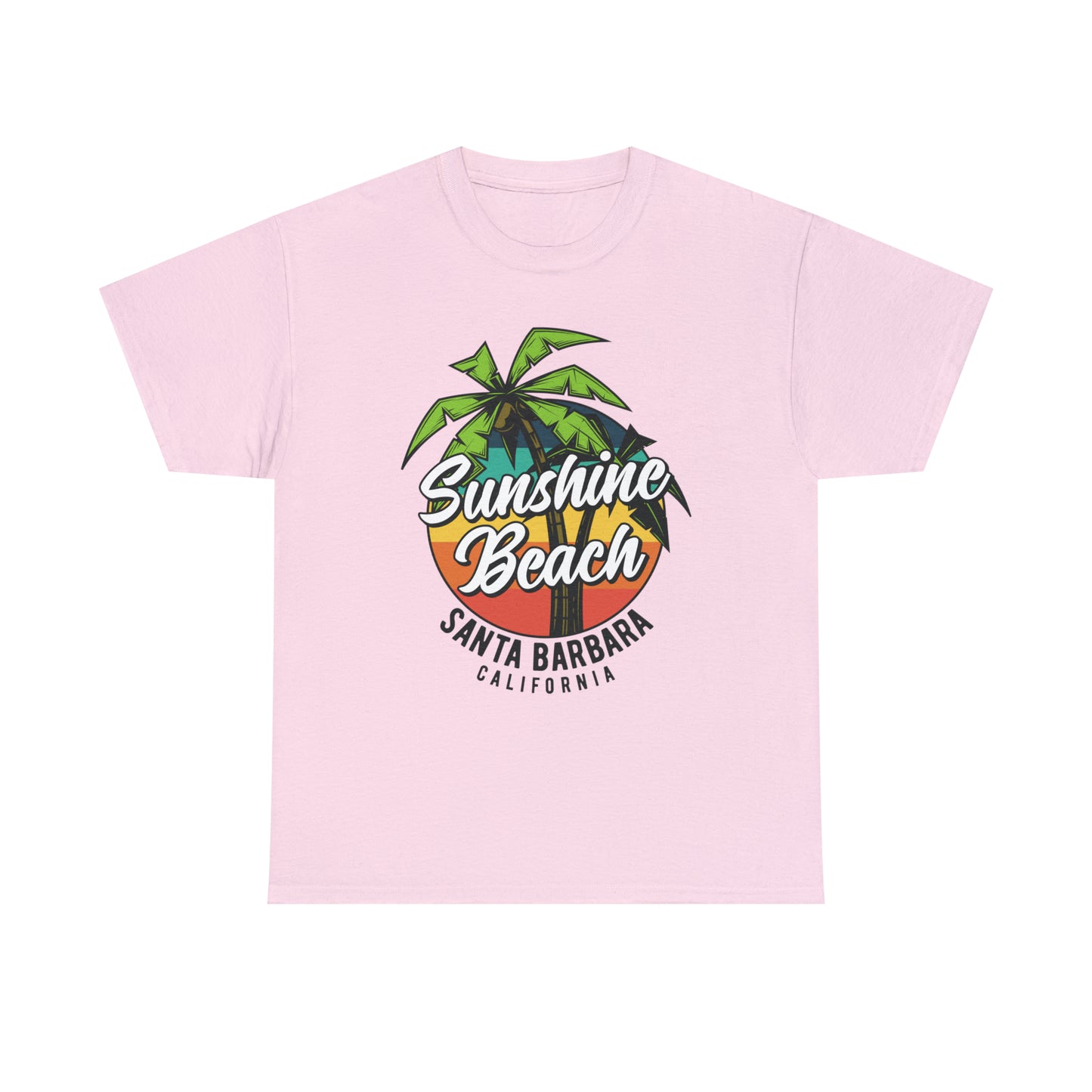 Sunshine Beach Santa Barbara Cotton Tee