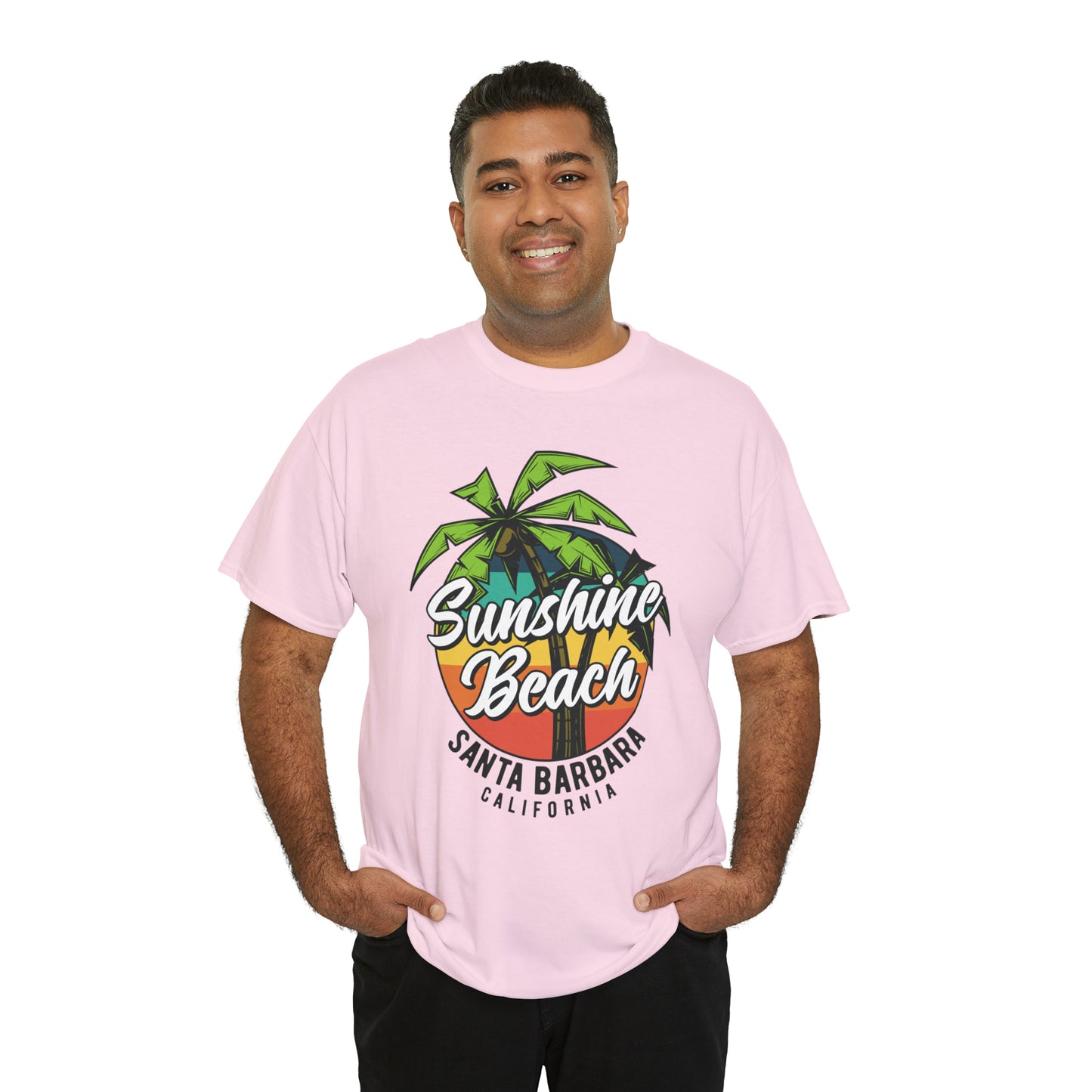 Sunshine Beach Santa Barbara Cotton Tee