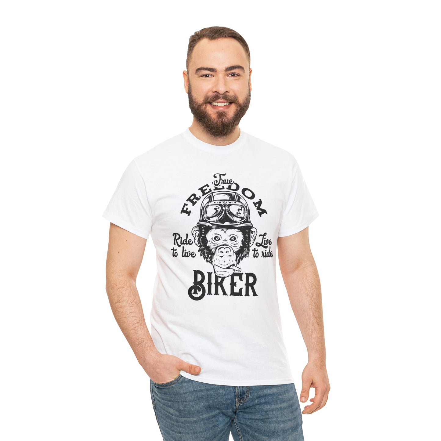 The Freedom Biker Cotton Tee