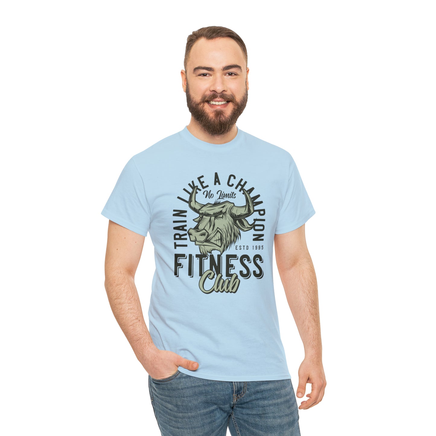 Bull Fitness Club Cotton Tee