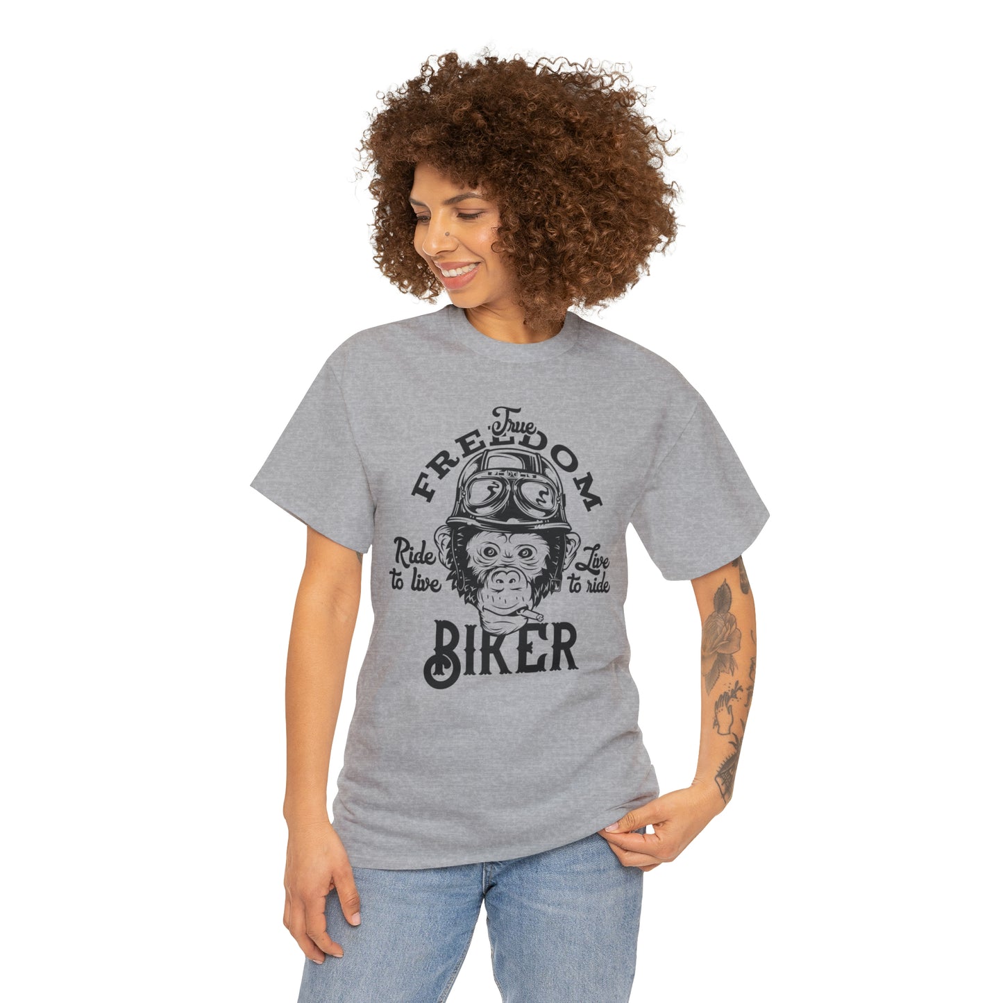 The Freedom Biker Cotton Tee