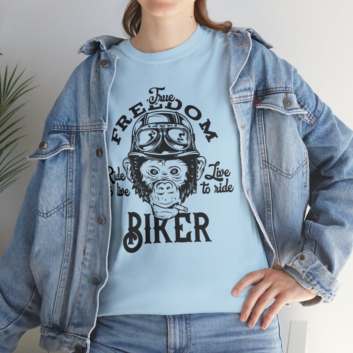 The Freedom Biker Cotton Tee