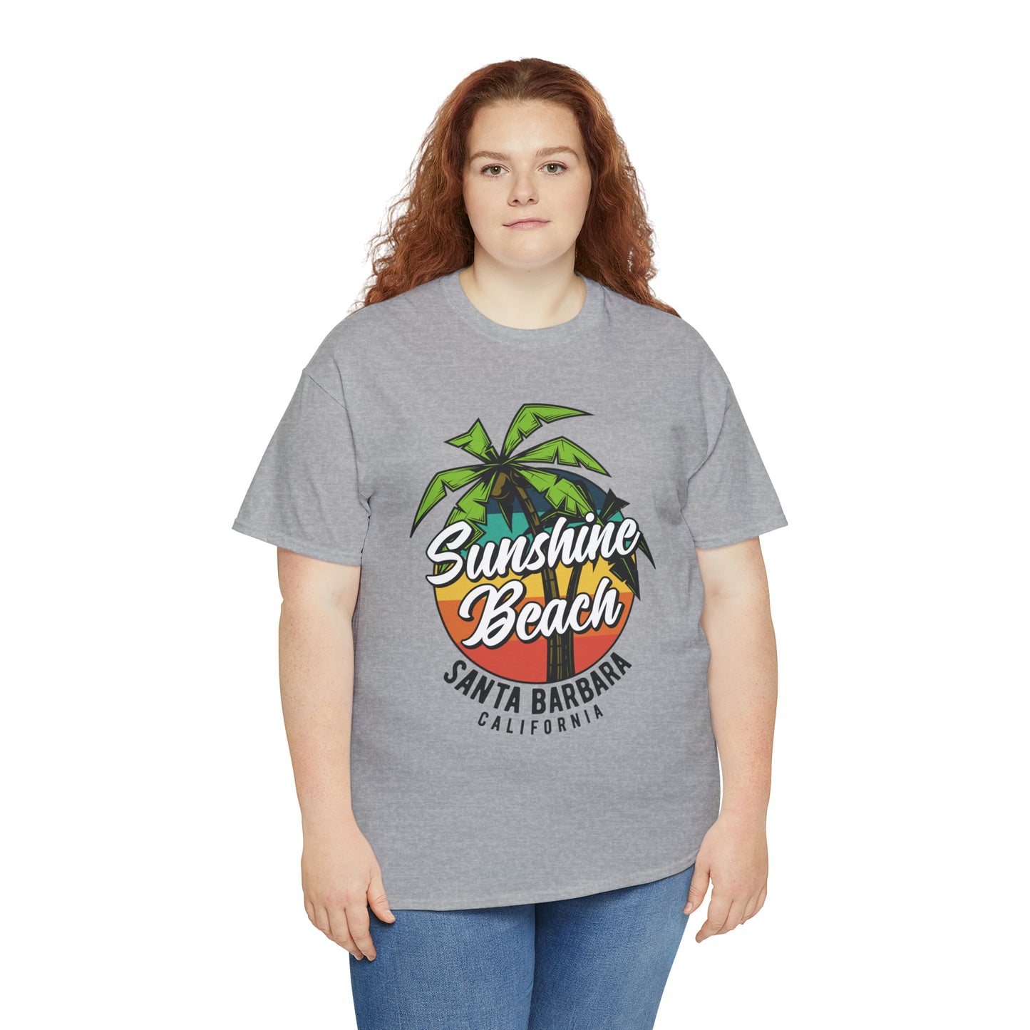 Sunshine Beach Santa Barbara Cotton Tee