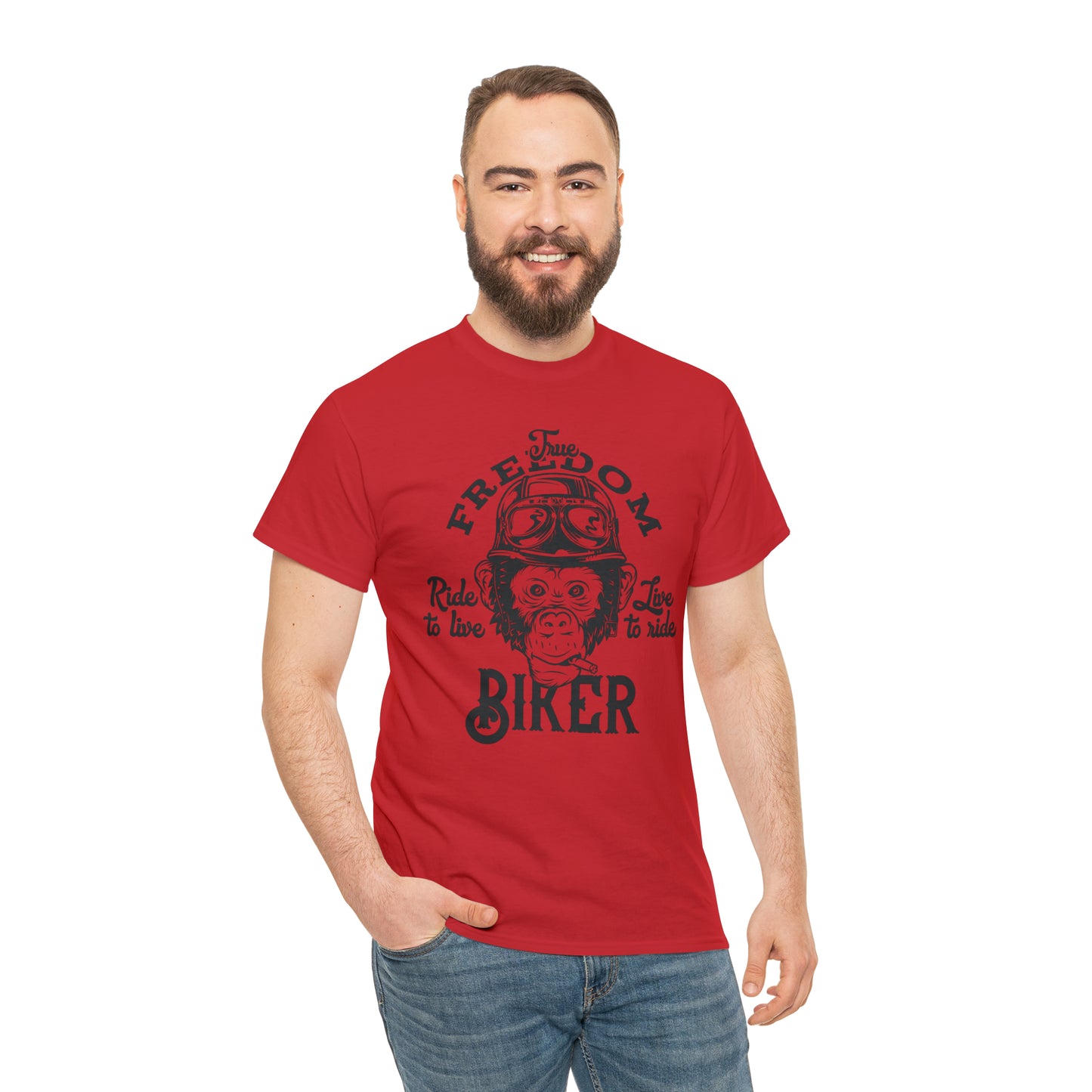 The Freedom Biker Cotton Tee