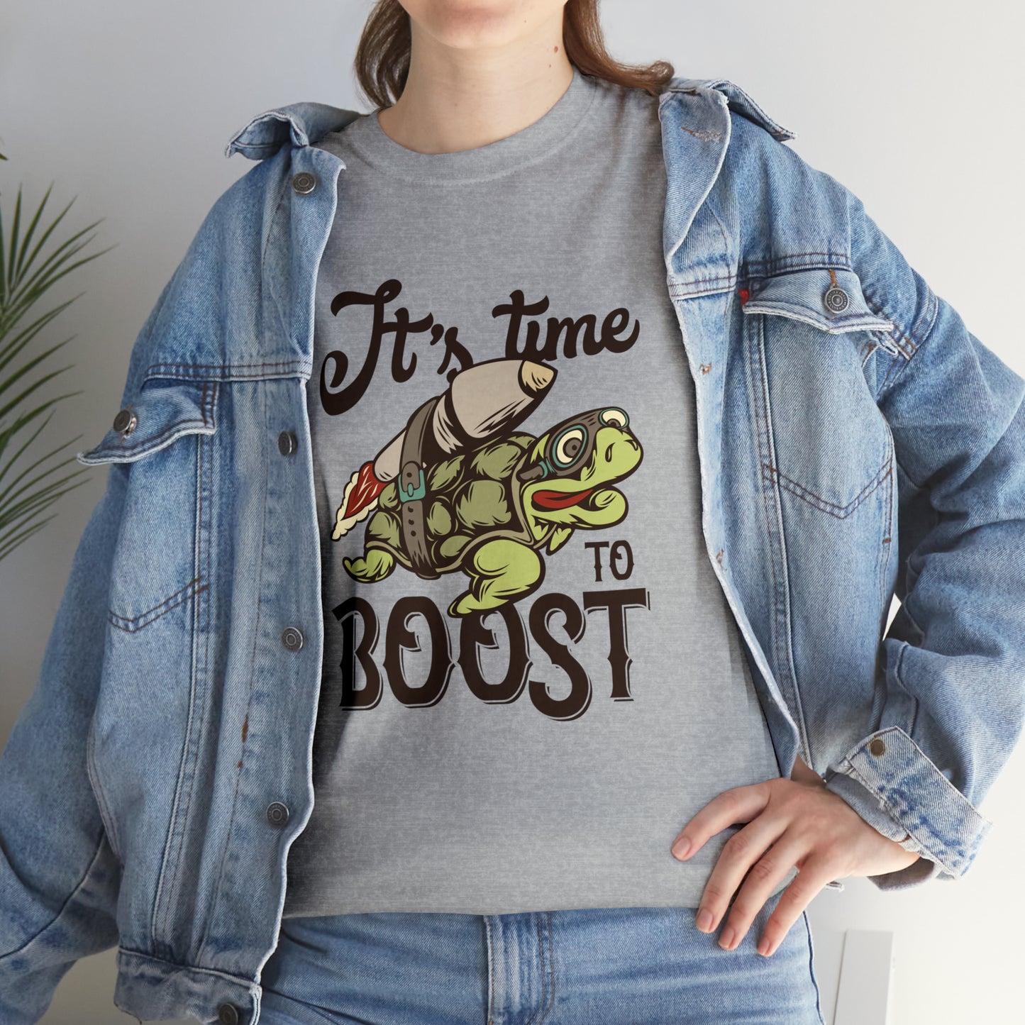 It's Time to Boost Cotton Tee