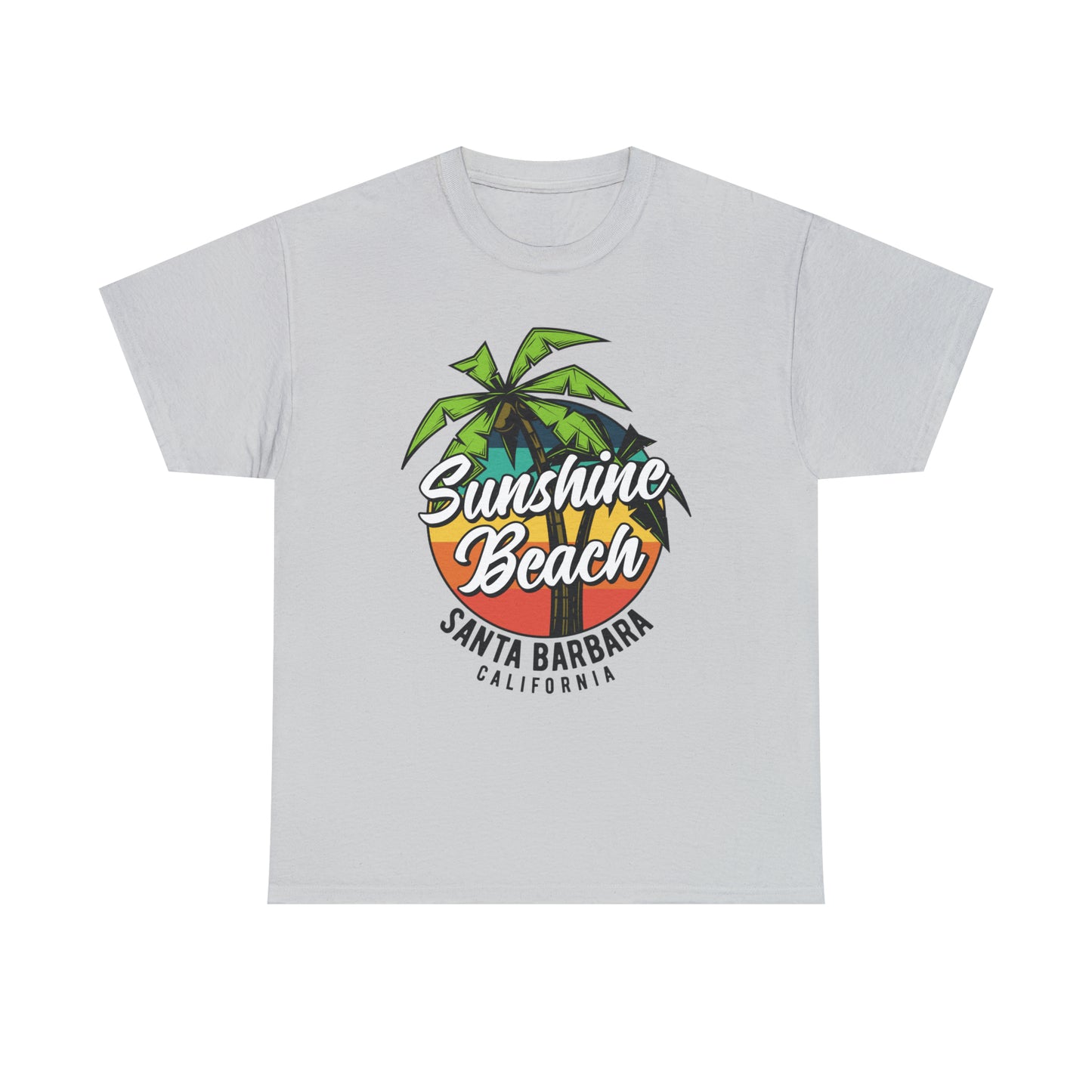Sunshine Beach Santa Barbara Cotton Tee