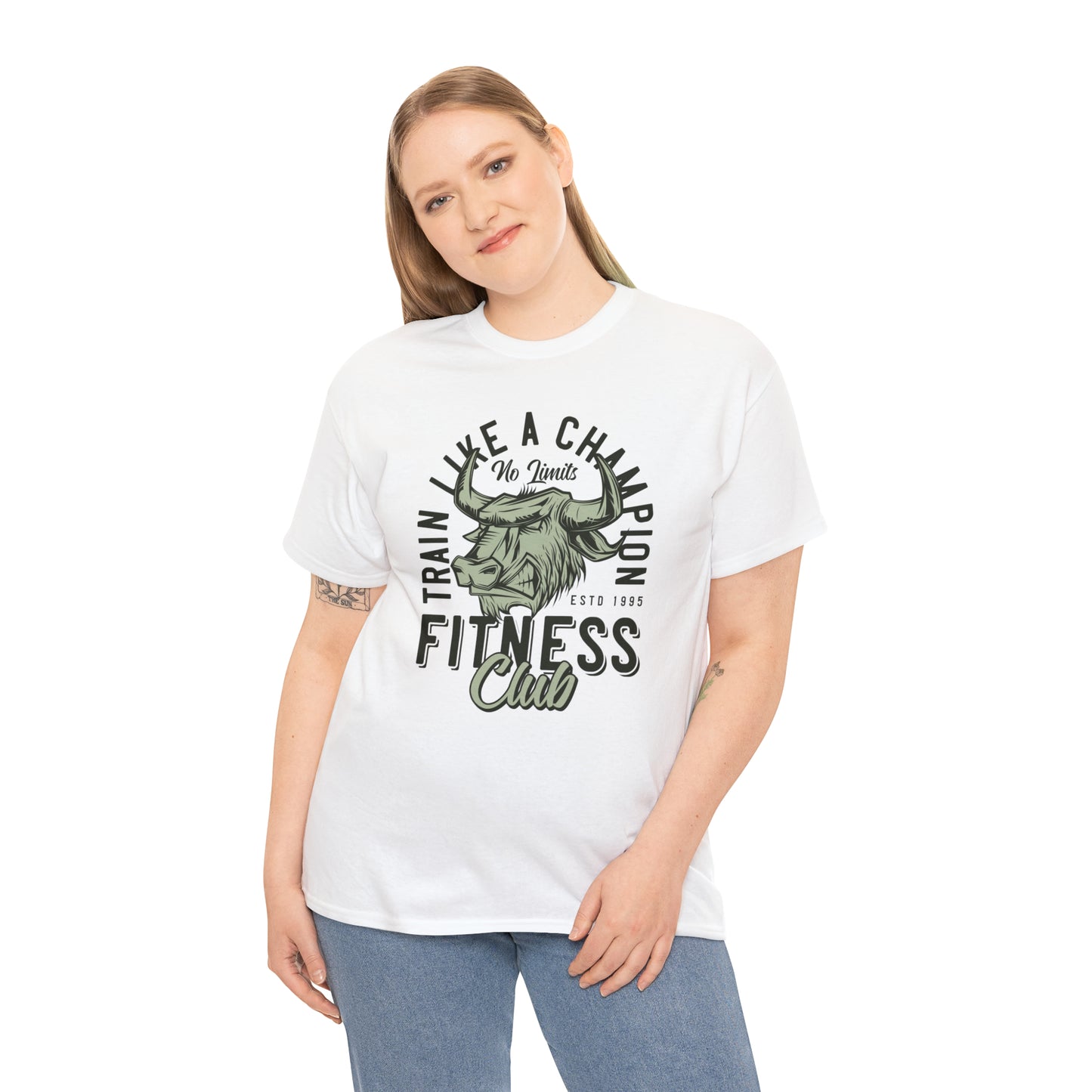 Bull Fitness Club Cotton Tee