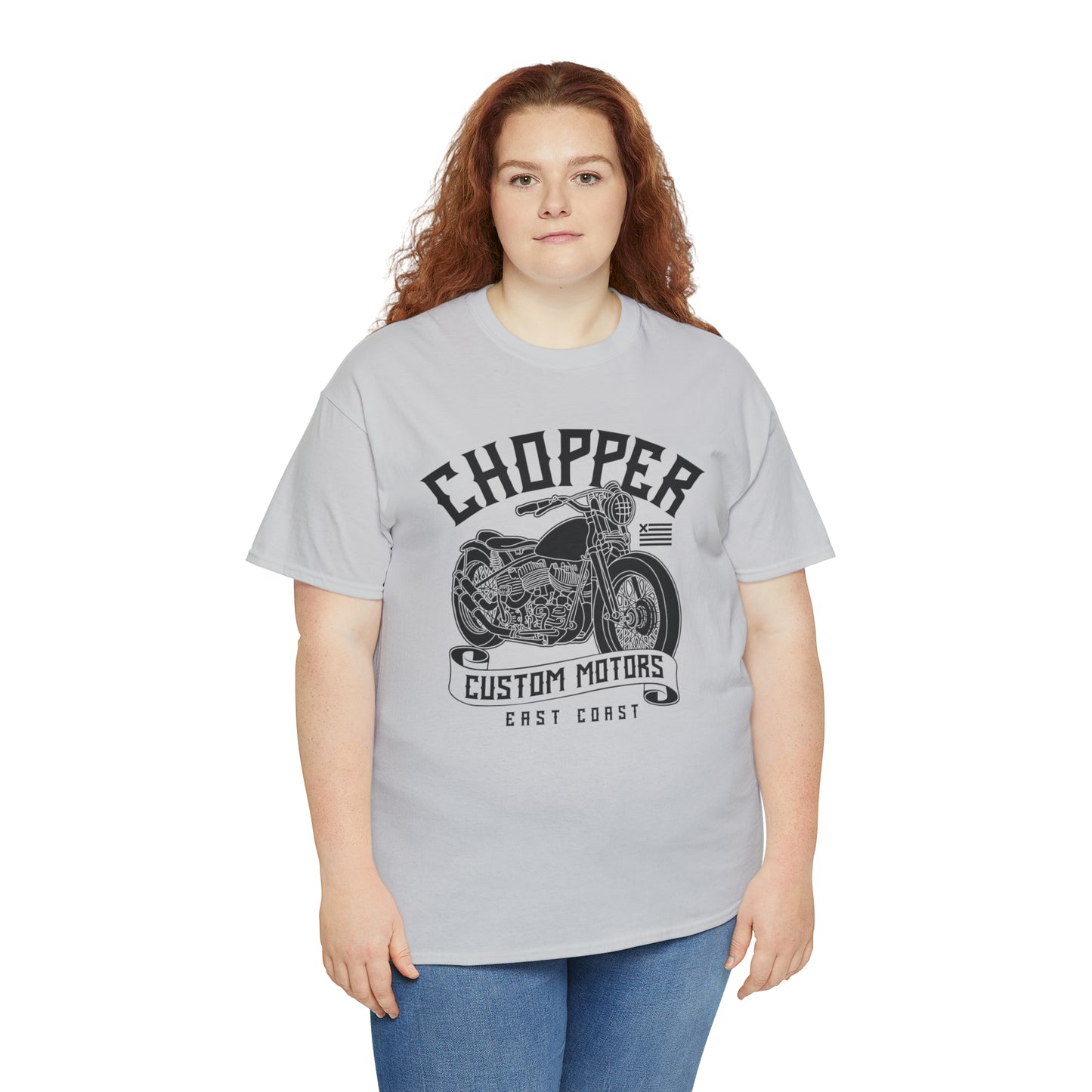 Chopper Custom Motors Motorcycle Cotton Tee